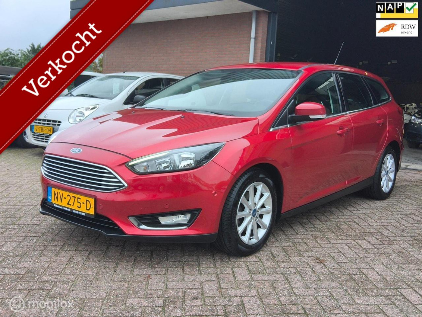 Ford Focus 1.0 Titanium NAVI, DEALER OH, PDC, CRUISE!! 2017 - voorkant