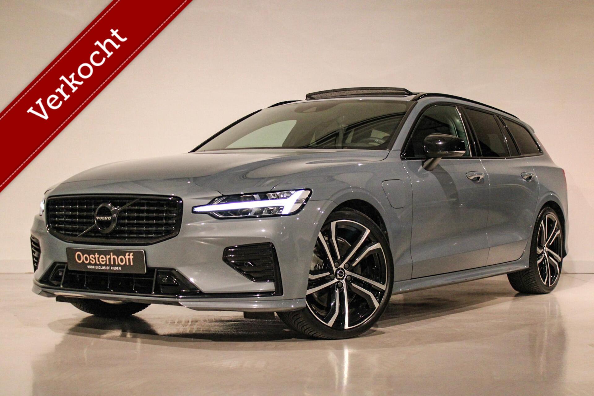 Volvo V60 2.0 T6 Recharge AWD R-Design PANO | LONG RANGE 2022 - voorkant