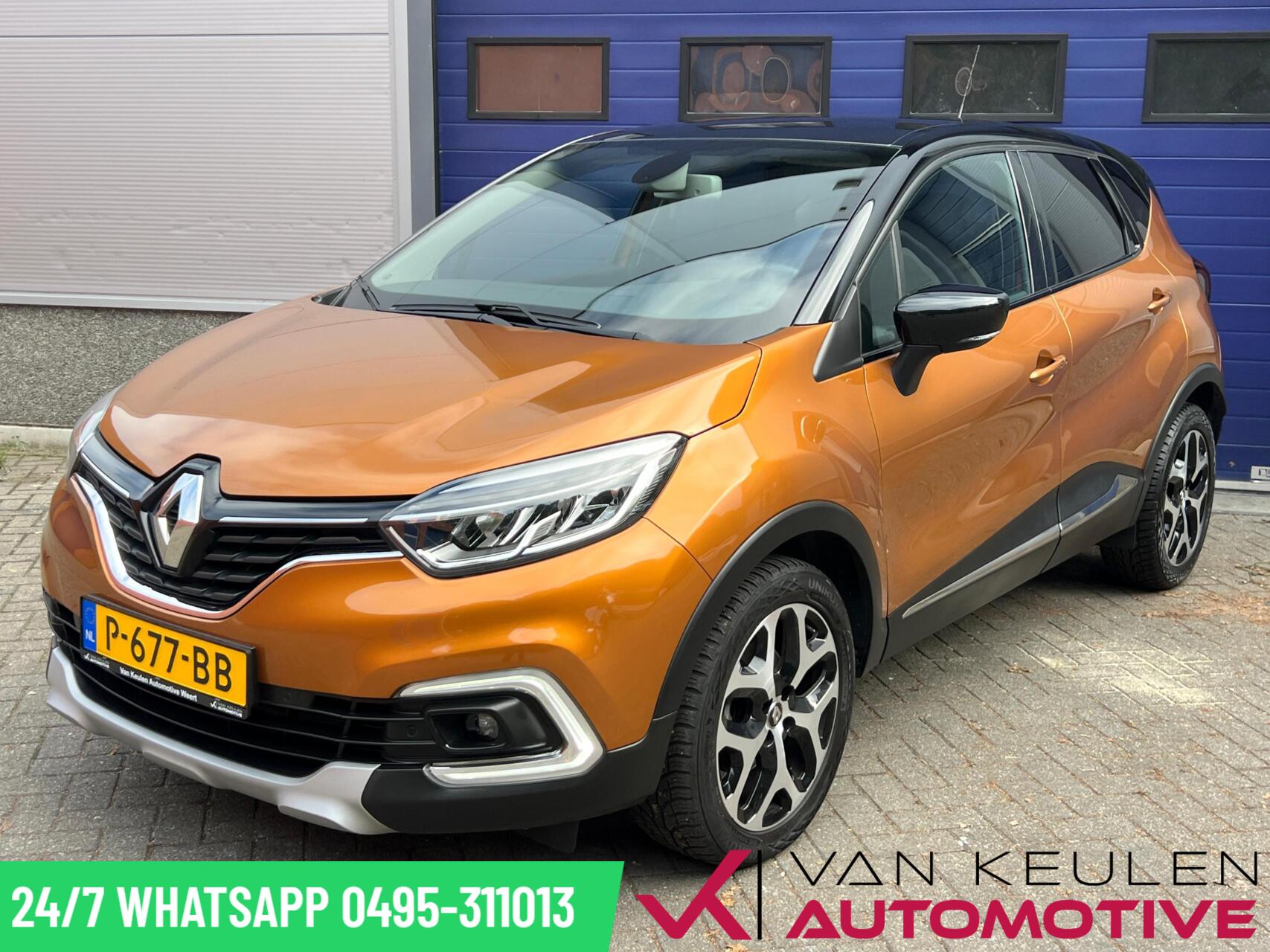 Renault Captur 1.3 TCe Intens 131 PK! Navi l Cruise l Camera 2019 - voorkant