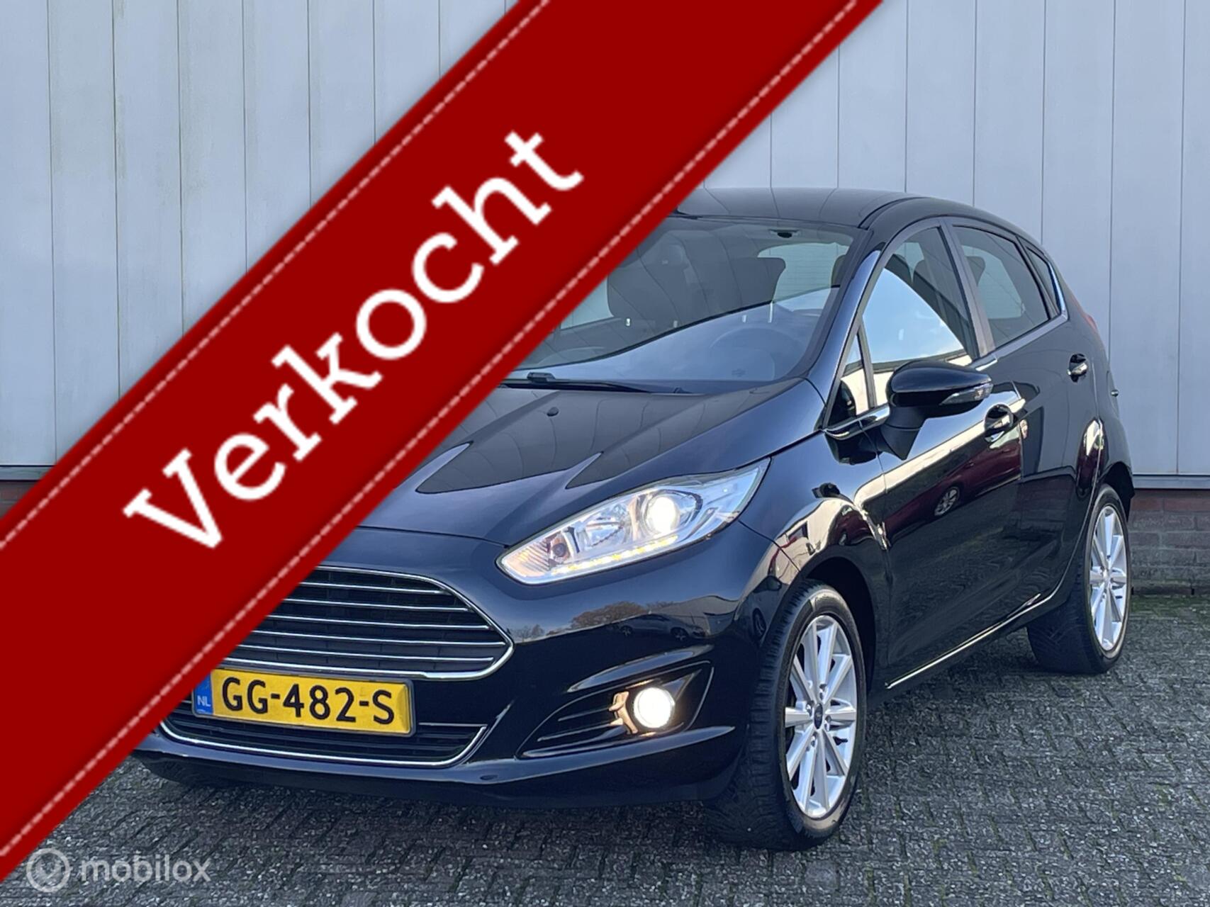 Ford Fiesta 1.0 Titanium 5-deurs | 1e eigenaar | Climate & Cruise control | PDC | LMV 16'' | 2015 - voorkant