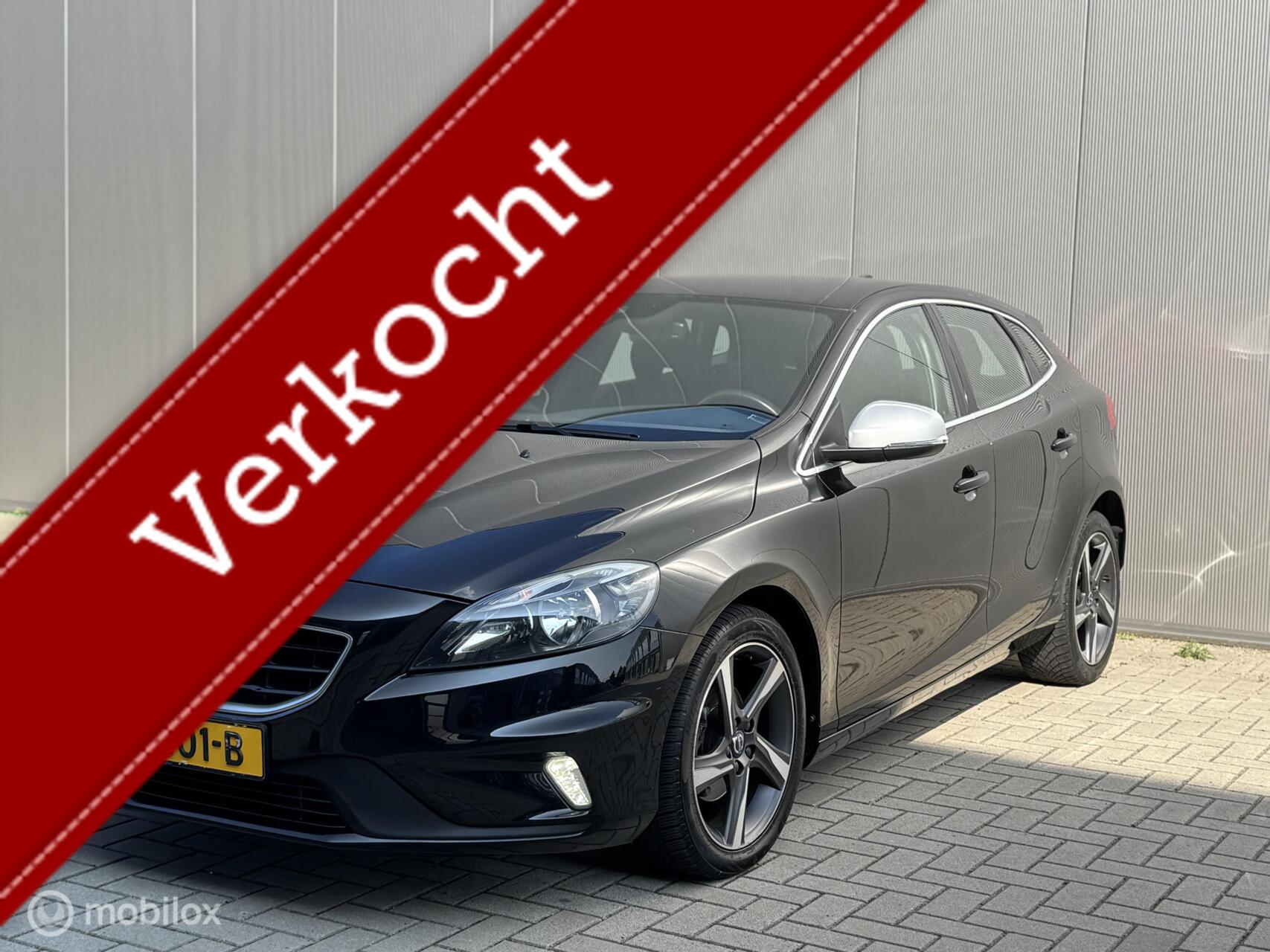 Volvo V40 2.0 D2 R-Design, Cruise, A/C, NAP, Netjes! 2015 - voorkant