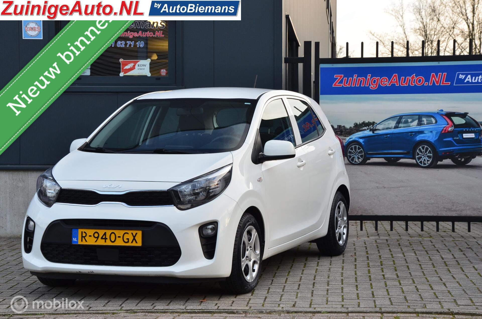 Kia Picanto 1.0i met Cruise cont. Airco 2022 en 4 nw banden 2022 - voorkant