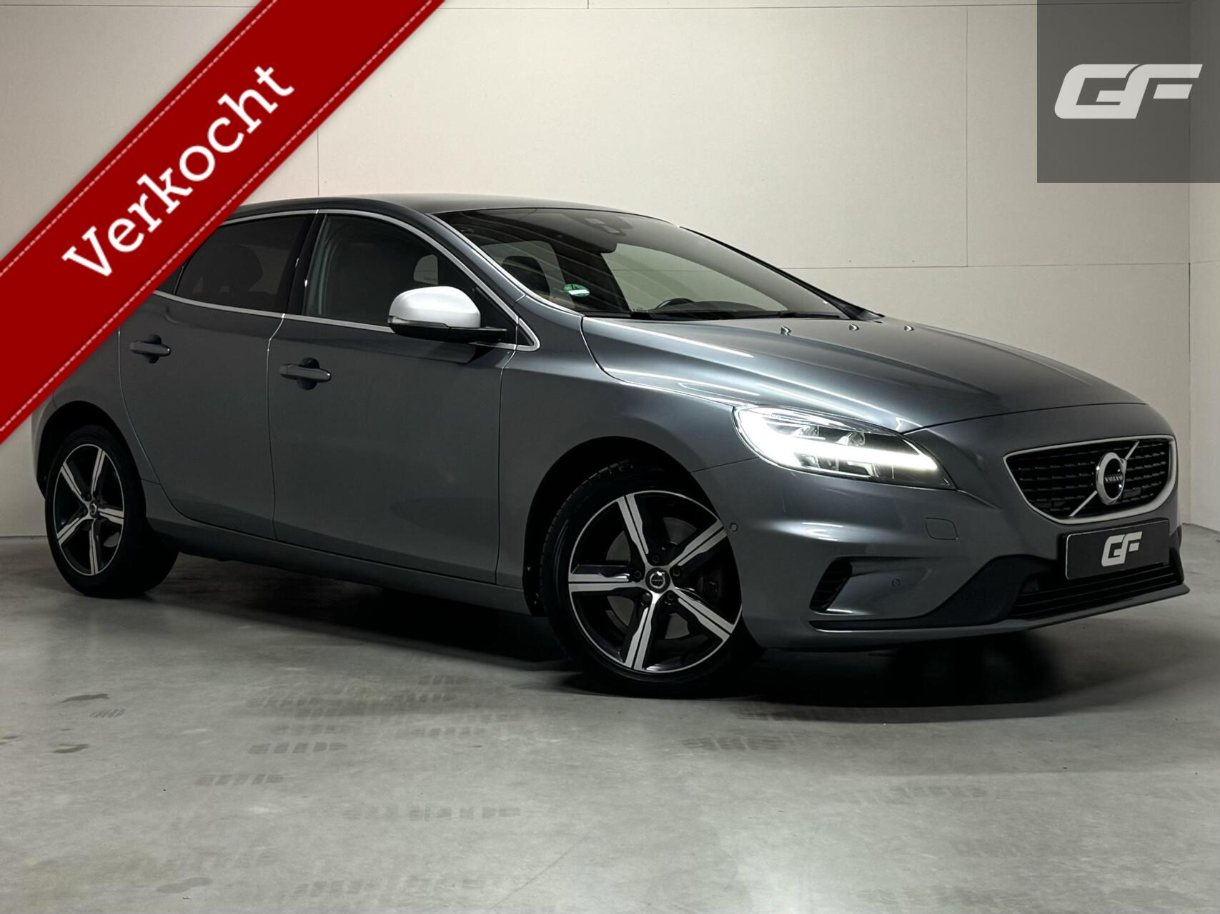 Volvo V40 2.0 T4 R-Design Pano Leer Camera Cruise Navi Trekh. NAP 2017 - voorkant