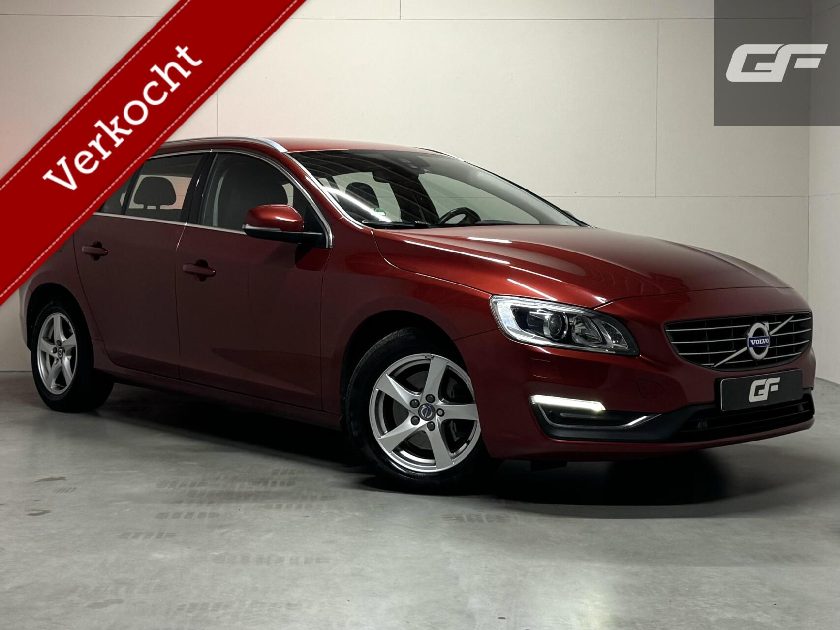 Volvo V60 2.0 T4 Summum Navi Leer Camera Memory Trekh. 2016 - voorkant