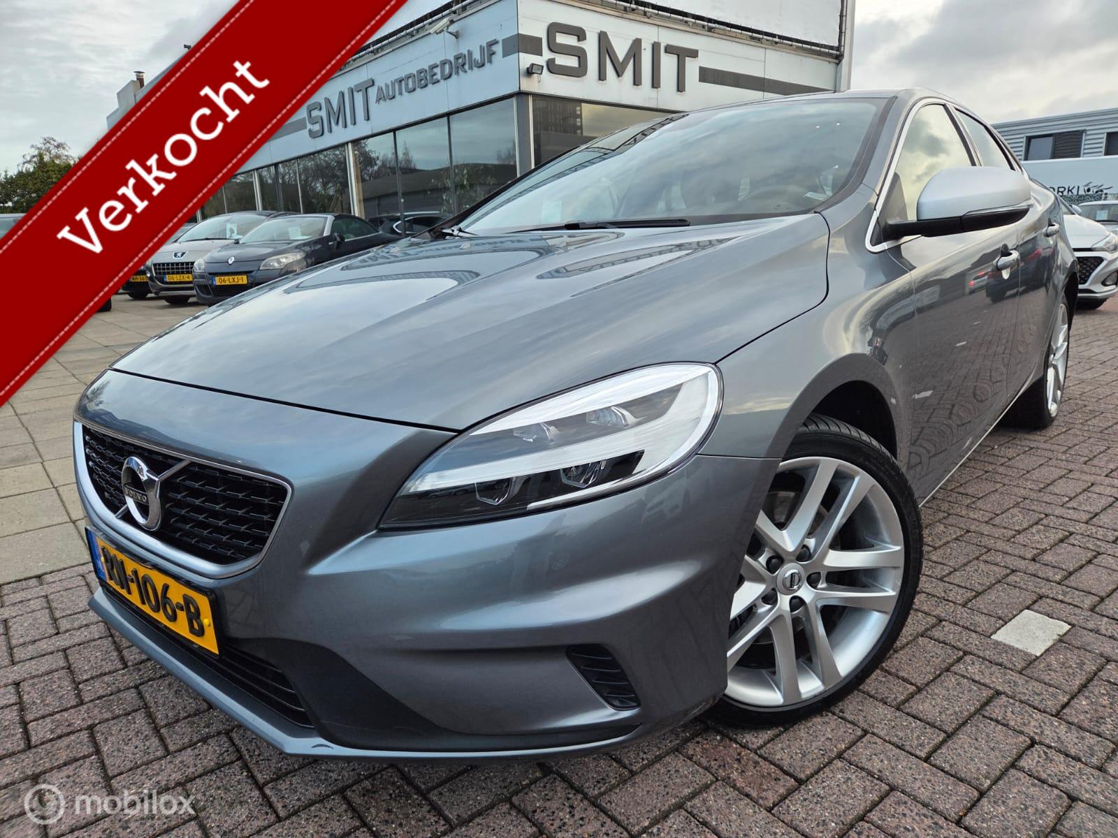 Volvo V40 2.0 D3 Business Sport|Eerste Eig|Trekhaak|NL Auto 2018 - voorkant