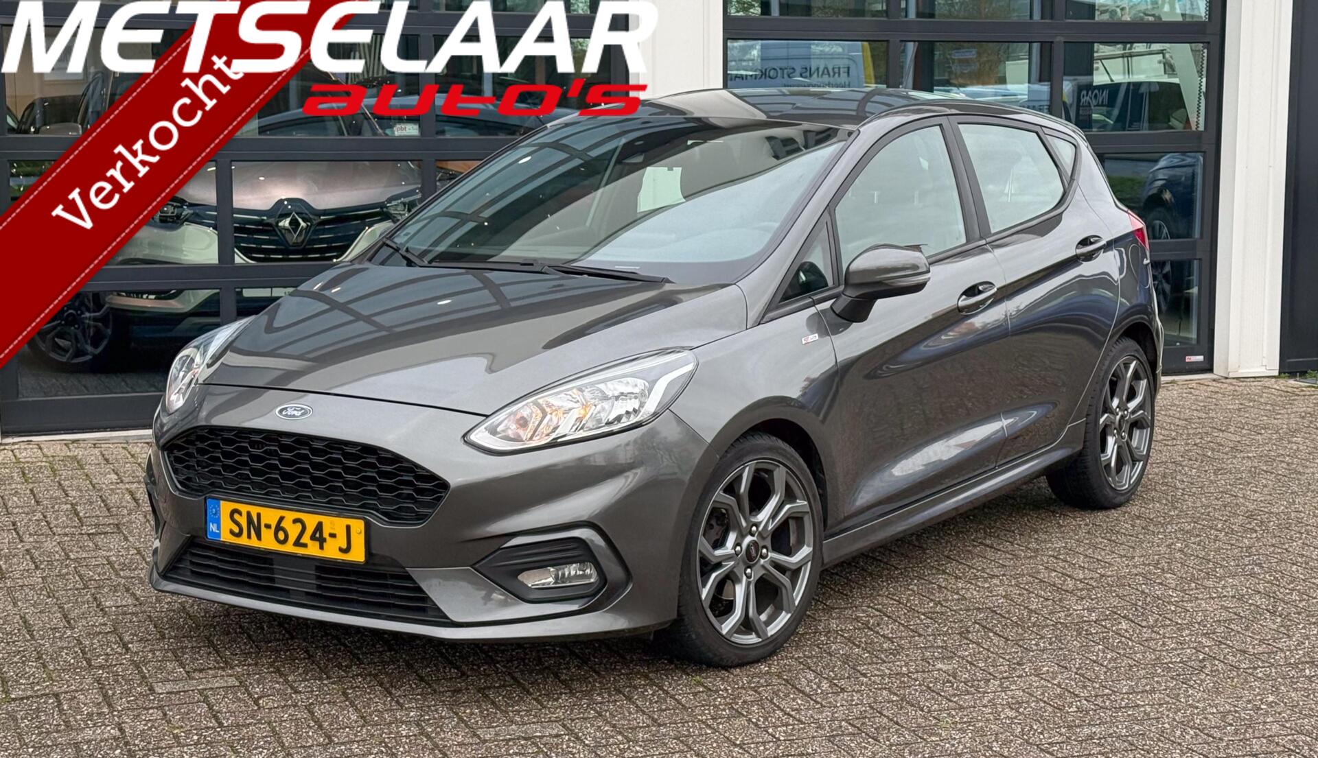 Ford Fiesta 1.0 EcoBoost ST-Line 2018 - voorkant