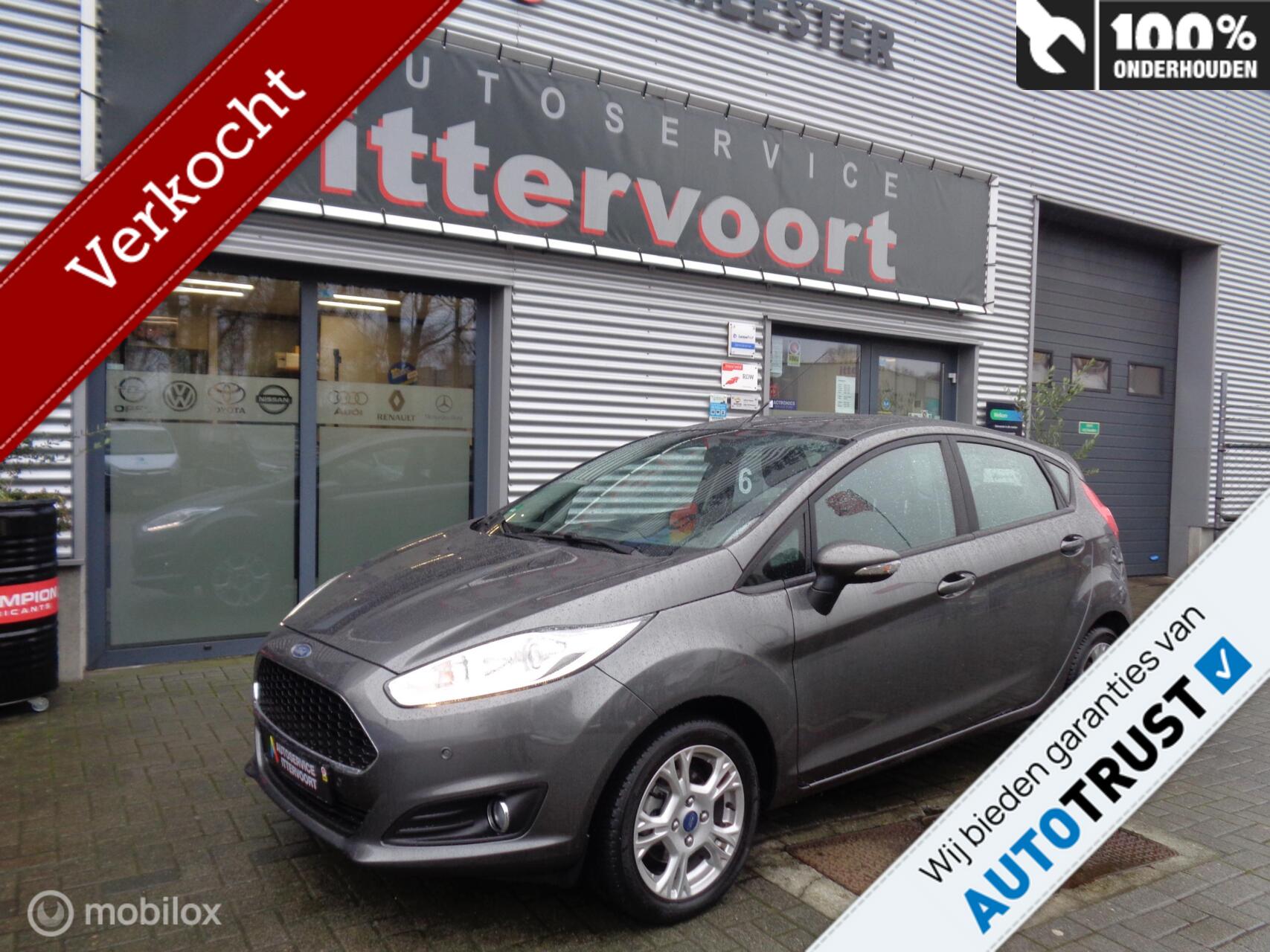 Ford Fiesta 1.0 Style Ultimate/Navi/Pdc/Cruise 2017 - voorkant