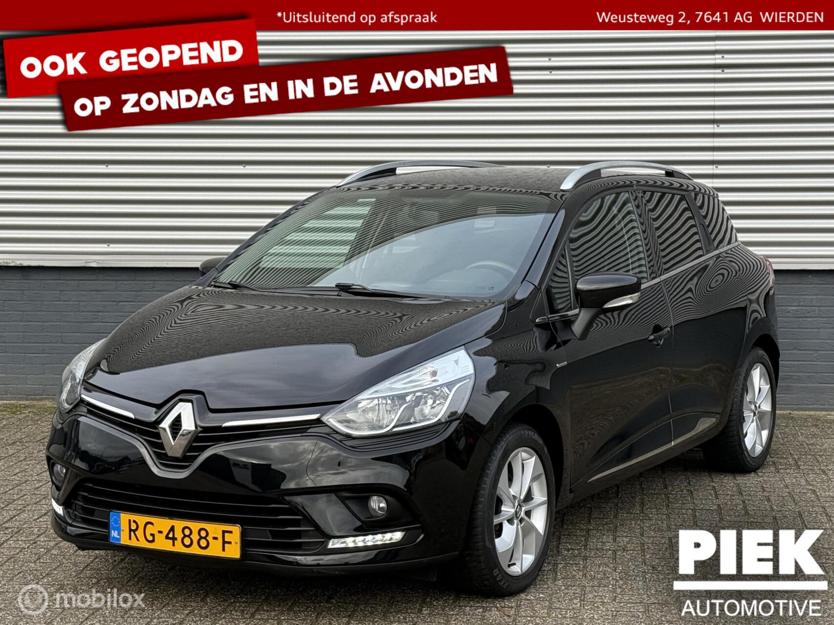 Renault Clio 0.9 TCe Limited 2017 - voorkant