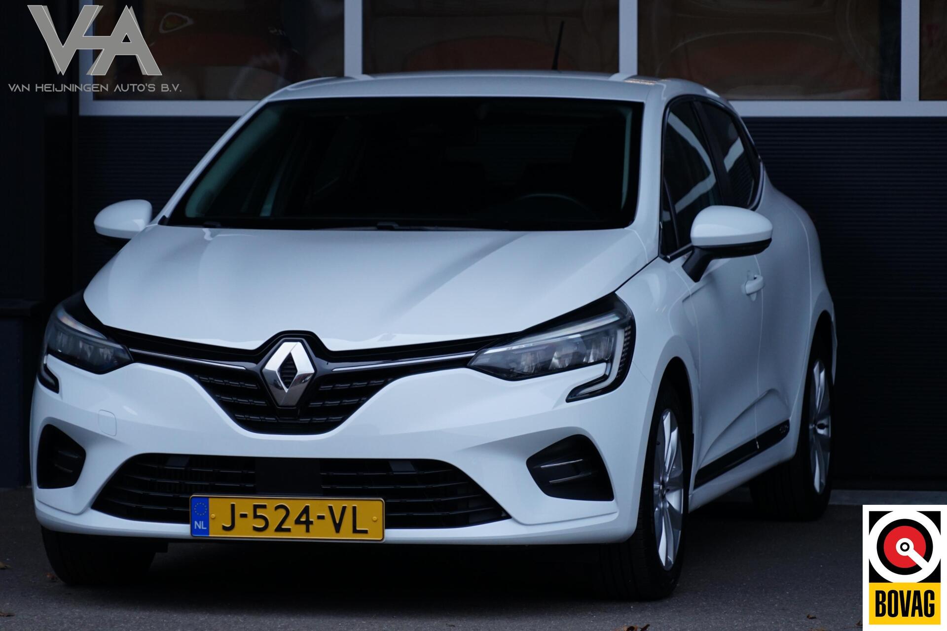 Renault Clio 1.0 TCe Intens, NL, CarPlay, PDC, keyless, clima 2020 - voorkant