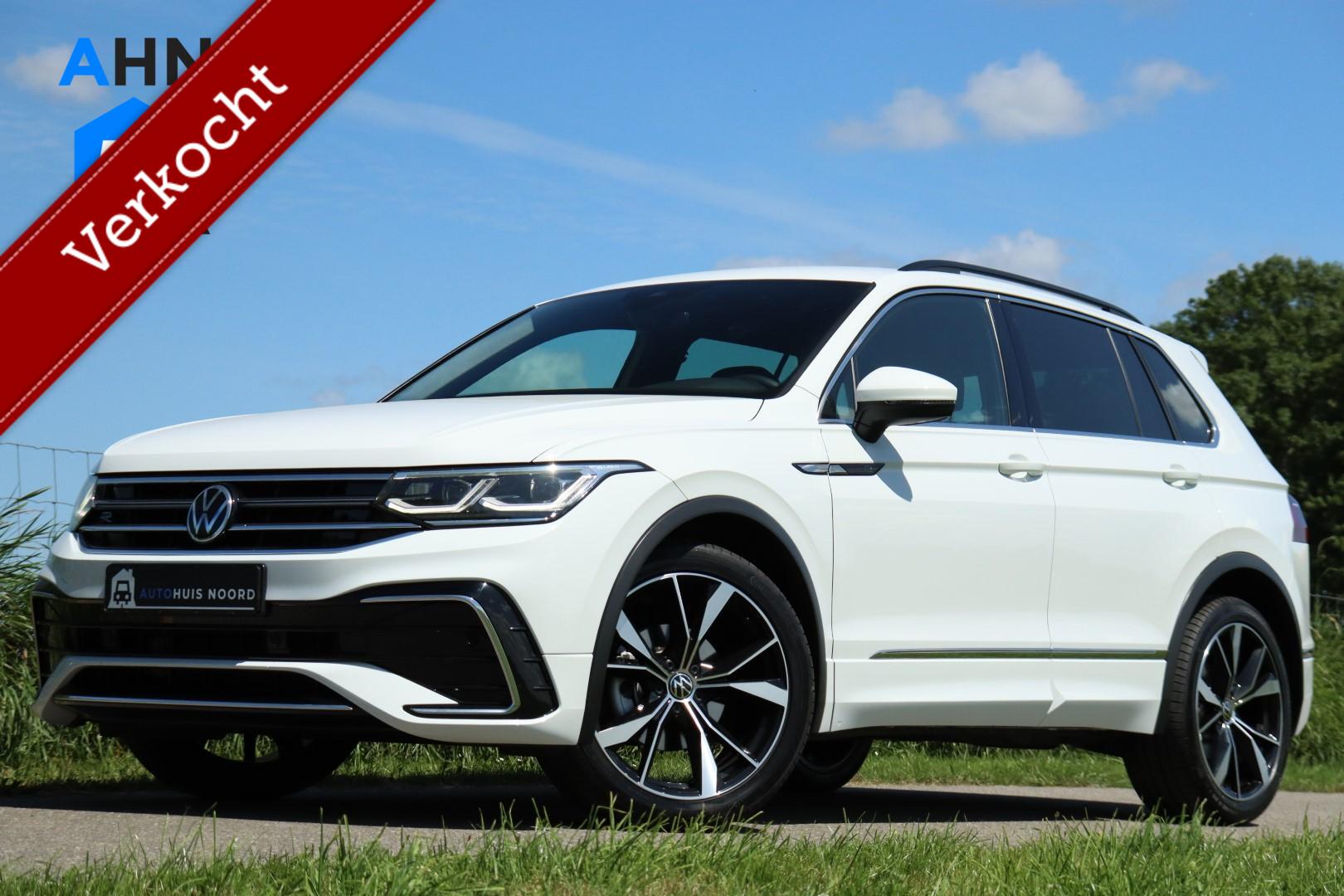Volkswagen Tiguan 1.5 TSI / 2x R-Line / Virtual Cockpit / Camera / Matrix LED / Trekhaak / 20"! 2020 - voorkant