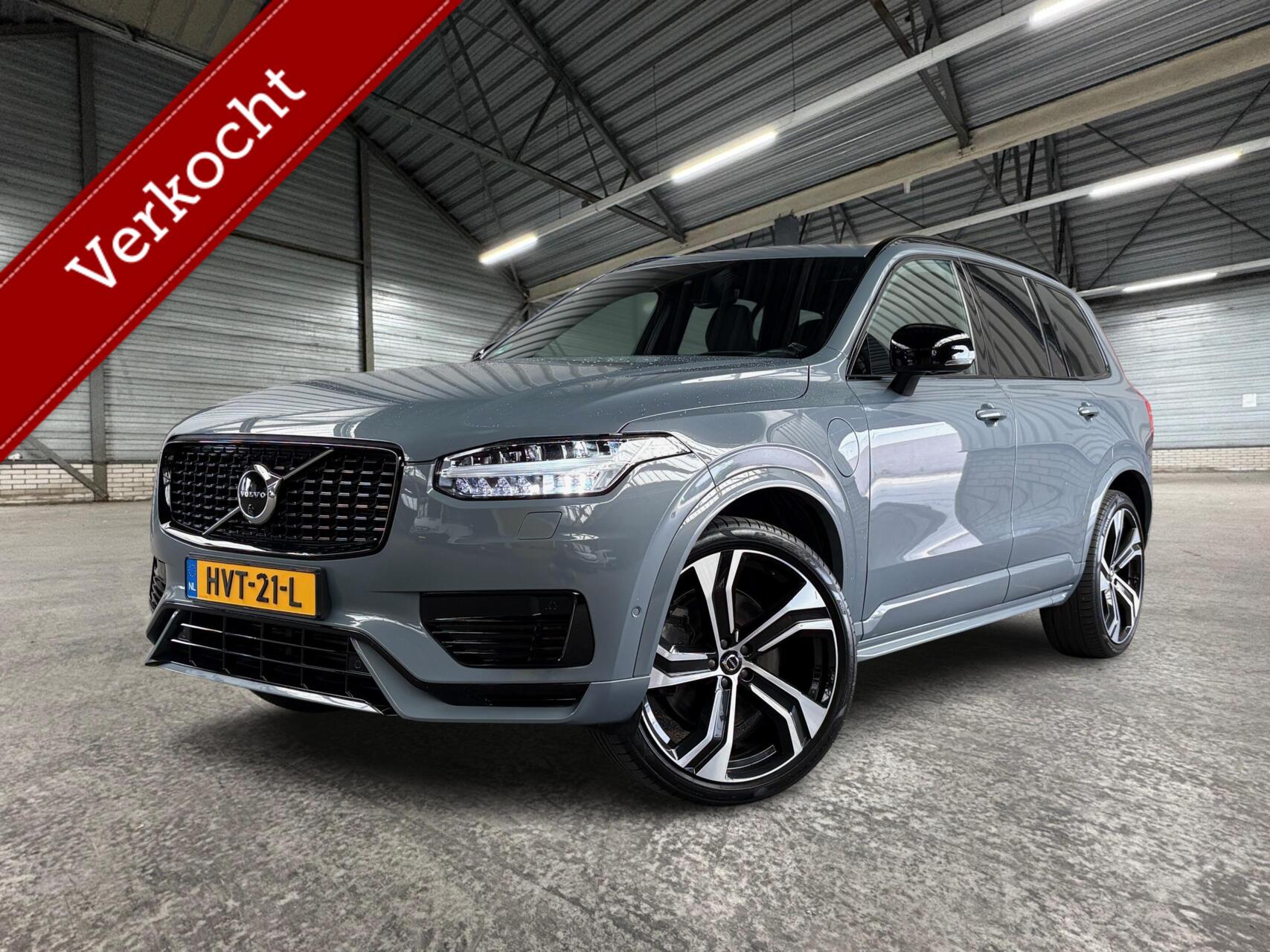 Volvo Xc90 2.0 T8 Recharge Ultimate Dark|HUD|Trekhaak|22" 2022 - voorkant