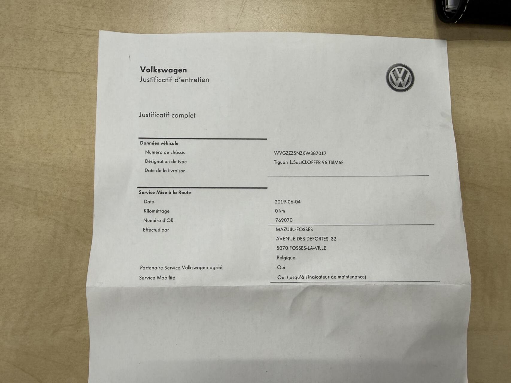 Foto van Volkswagen Tiguan