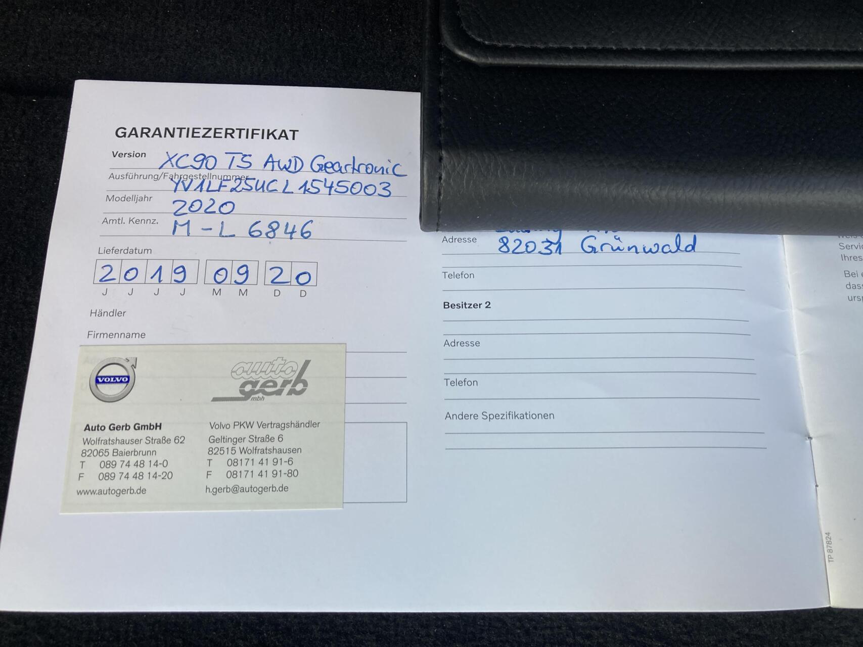 Foto van Volvo Xc90