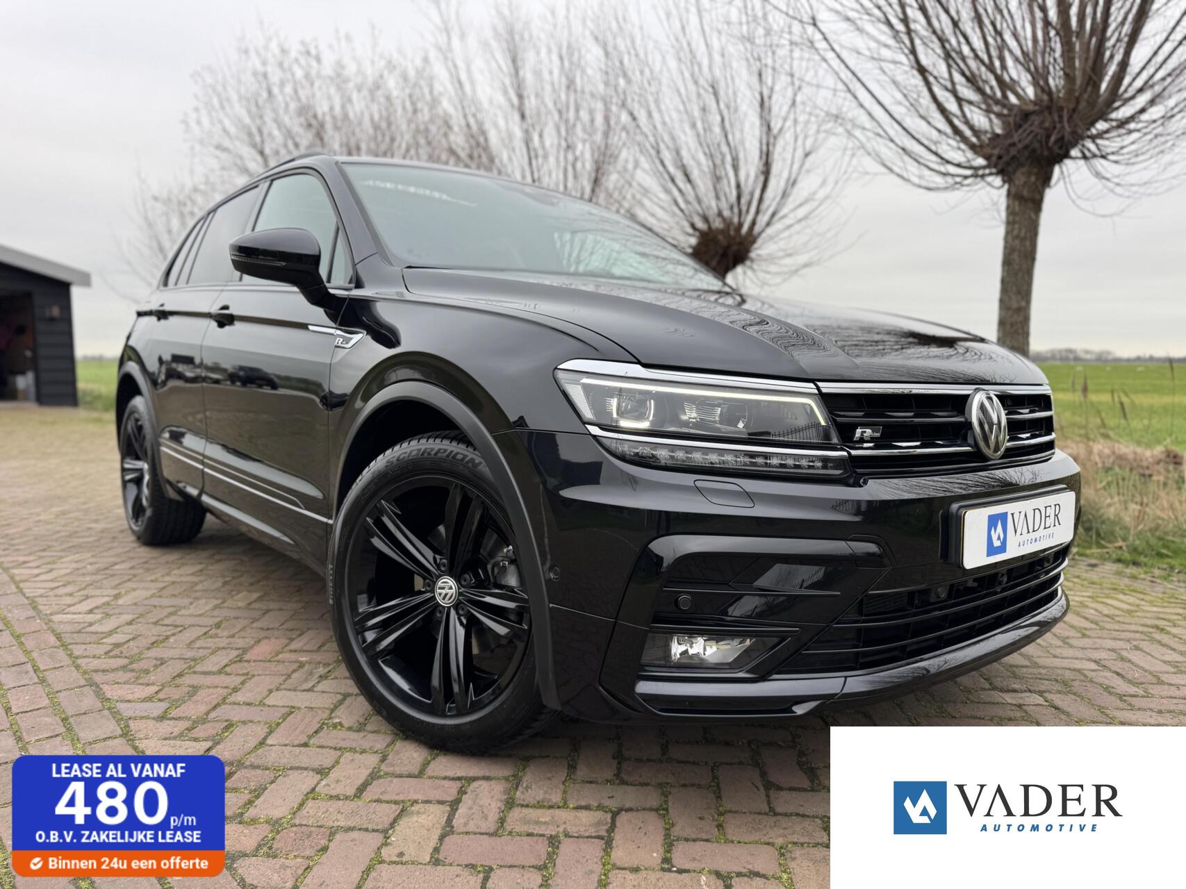 Volkswagen Tiguan 1.5 TSI DSG 2x R Line Leder Pano HUD 360 2019 - voorkant