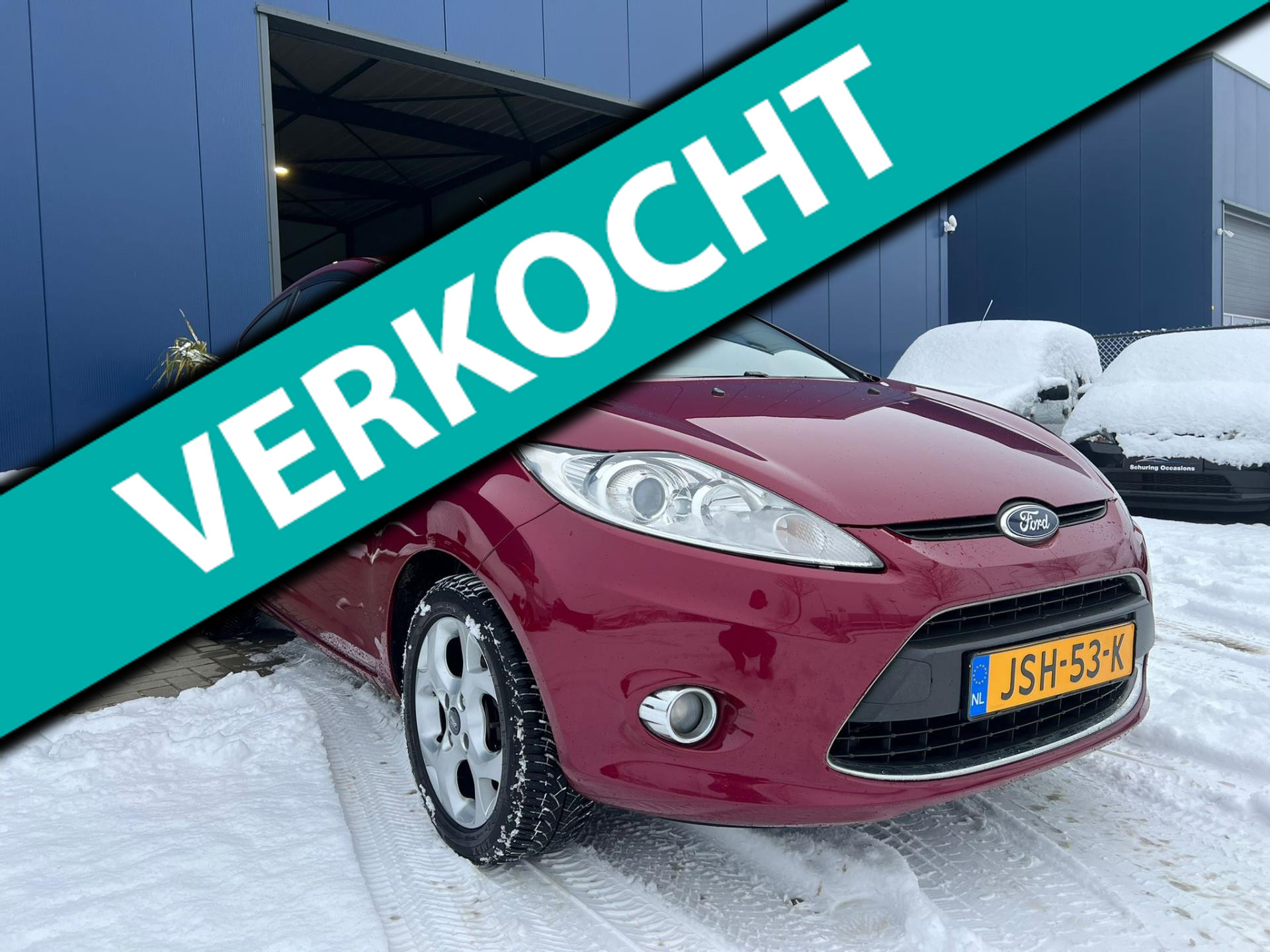 Ford Fiesta 1.25 Titanium / NIEUWE APK / STOELVERWARMING / PDC / CLIMATE CONTROL 2011 - voorkant