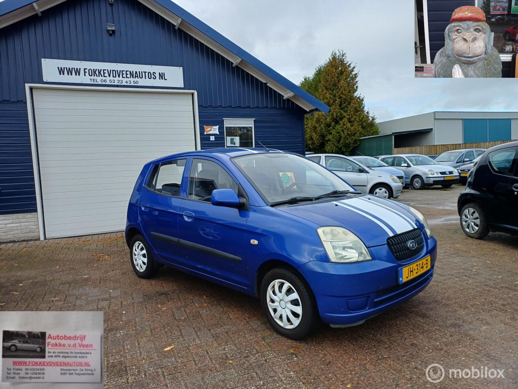 Kia Picanto 1.1 LX Motor rookt Alle inruil mogelijk 2005 - voorkant