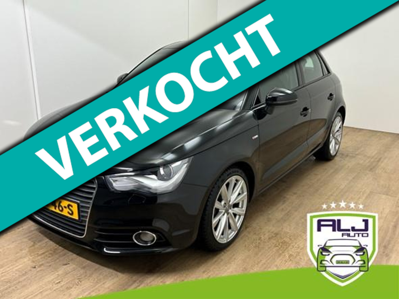 Audi A1 Sportback Occasion 1.4 TFSI Pro Line S | Zwart | Tweedehands Audi A1 | Cruise | Airco | Stoelverwarming | Automaat 2014 - voorkant