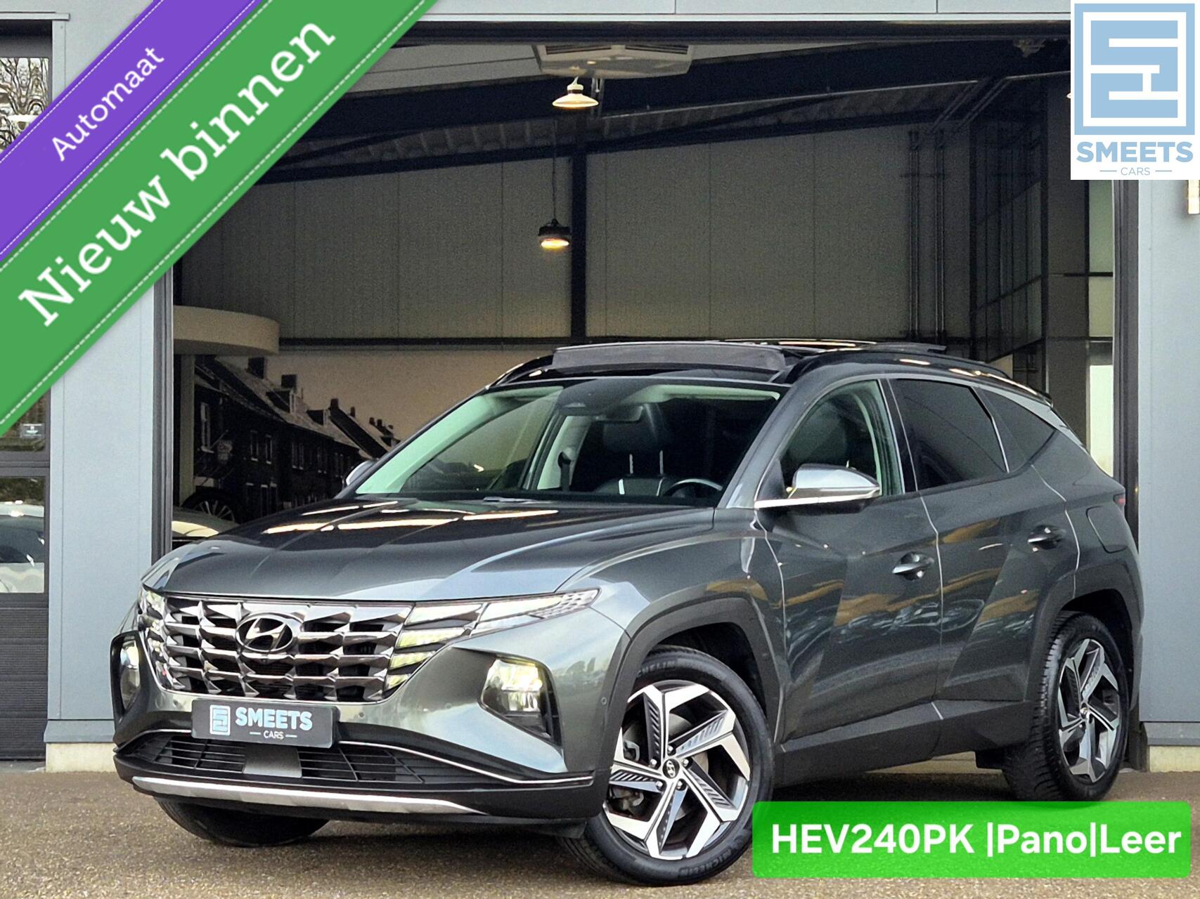 Hyundai Tucson 1.6TGDI 180PK HEV Premium Automaat |Leer|Pano 2021 - voorkant