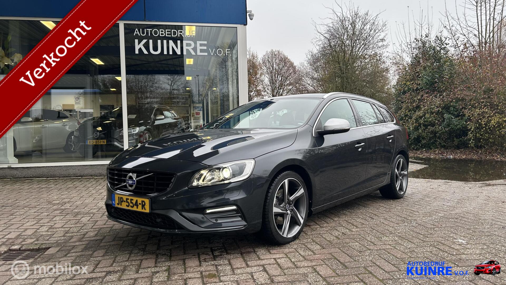 Volvo V60 2.0 T3 R-Design 2016 - voorkant
