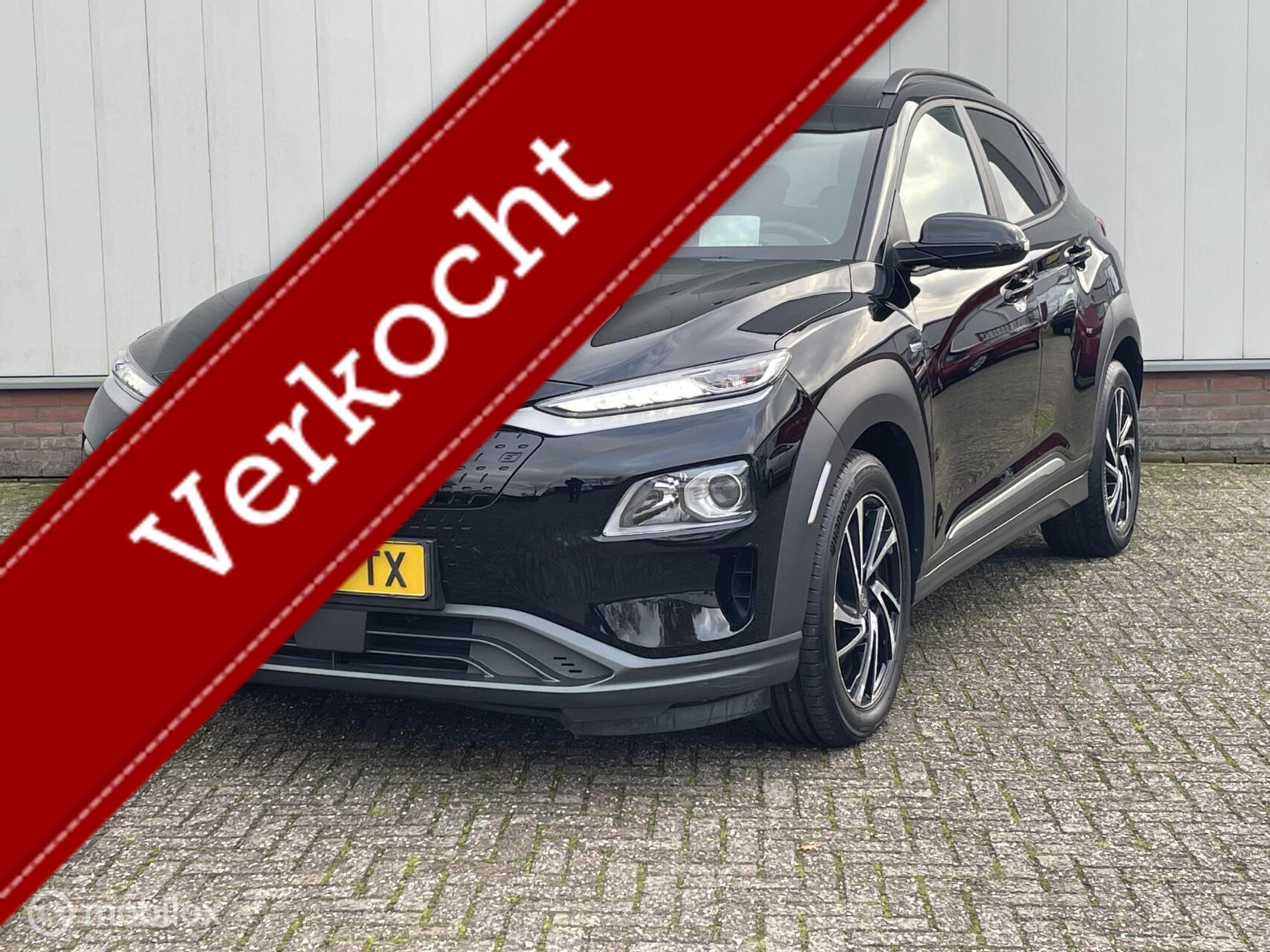 Hyundai Kona EV Fashion 64 kWh | 1e eig. | Dealer onderhouden | Incl. BTW | 2020 - voorkant