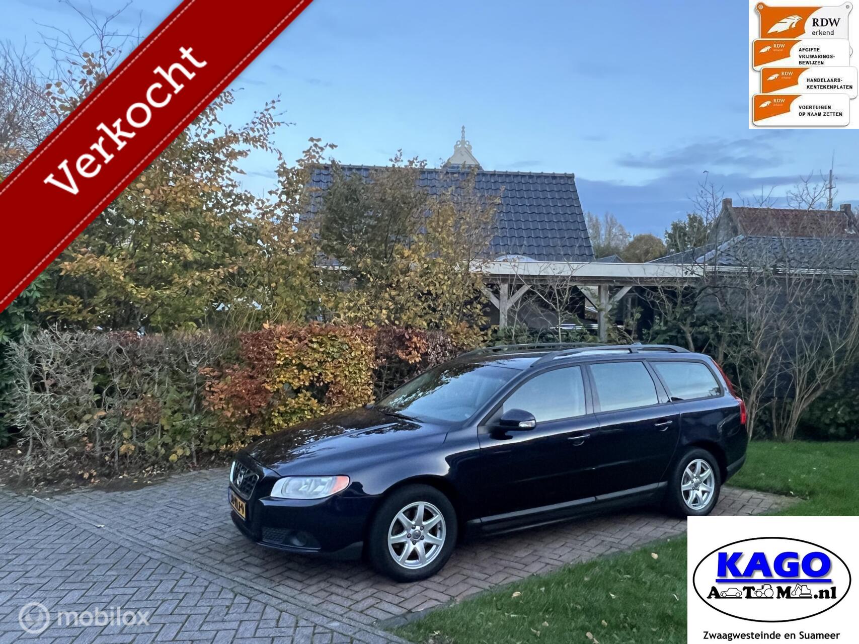 Volvo V70 2.4D D5 179pk Limited Edition bj 2010 2010 - voorkant