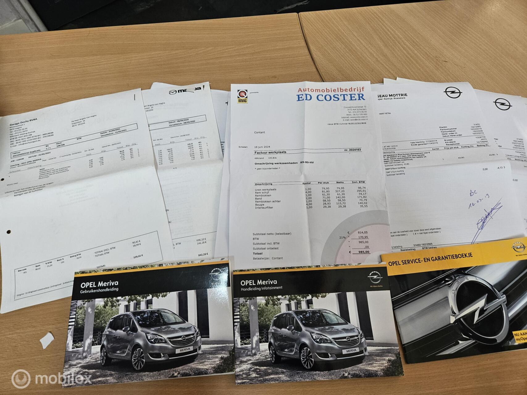 Foto van Opel Meriva