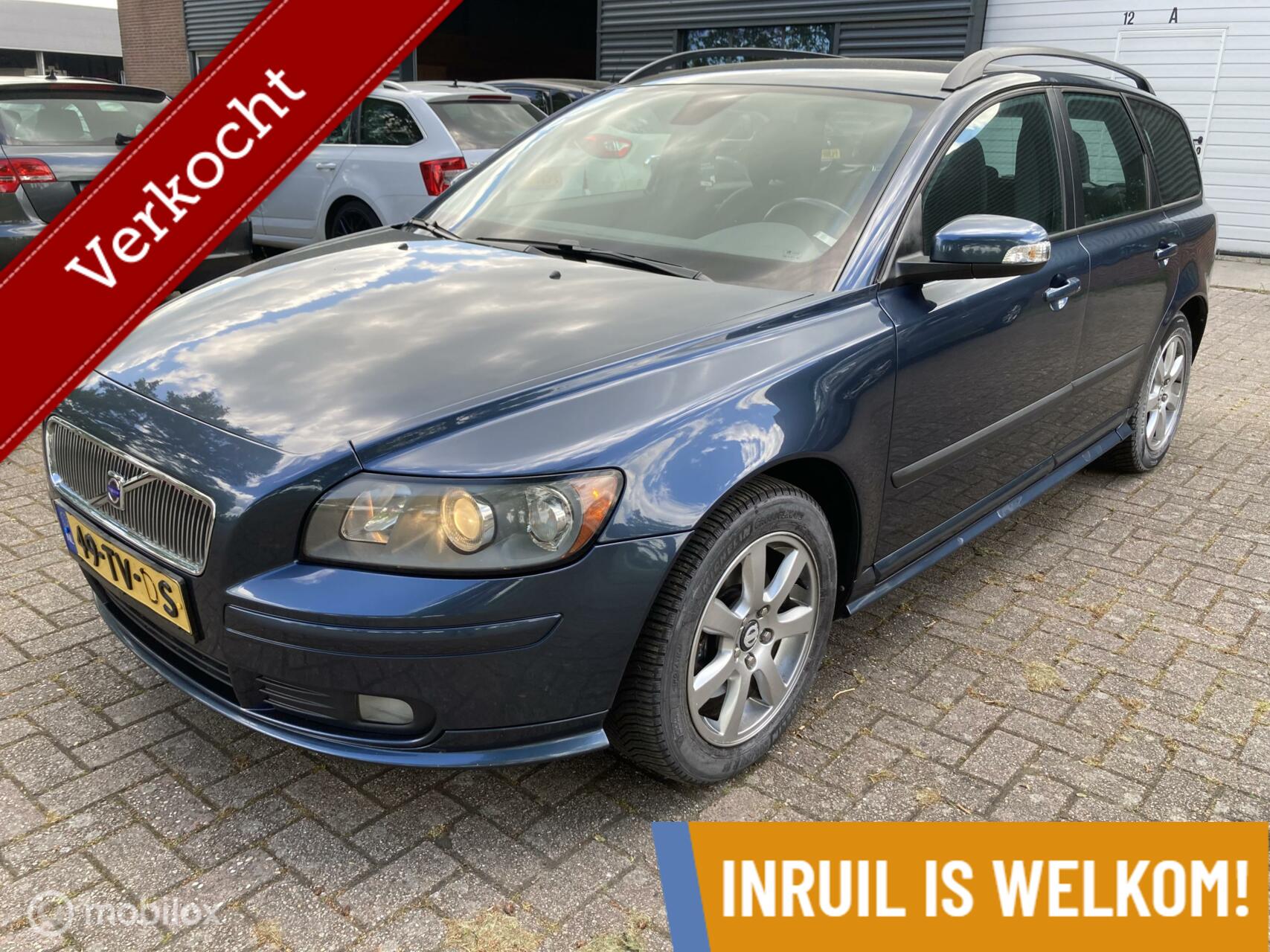 Volvo V50 2.0D Edition II Sport NIEUWE APK 2007 - voorkant