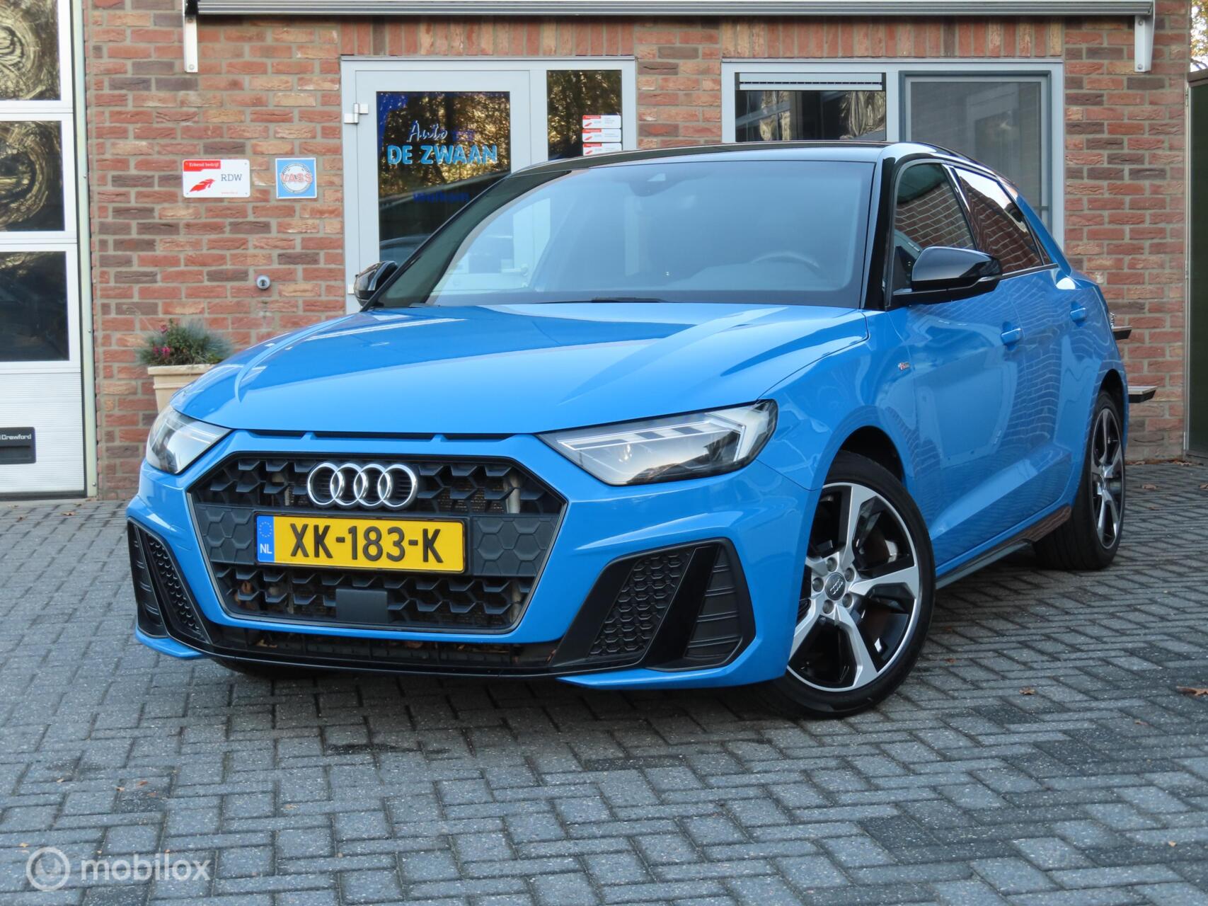 Audi A1 Sportback 30 TFSI S Line Automaat|Led|Carplay|Navigatie|Parkeersensoren|Sfeerverlichting. 2019 - voorkant