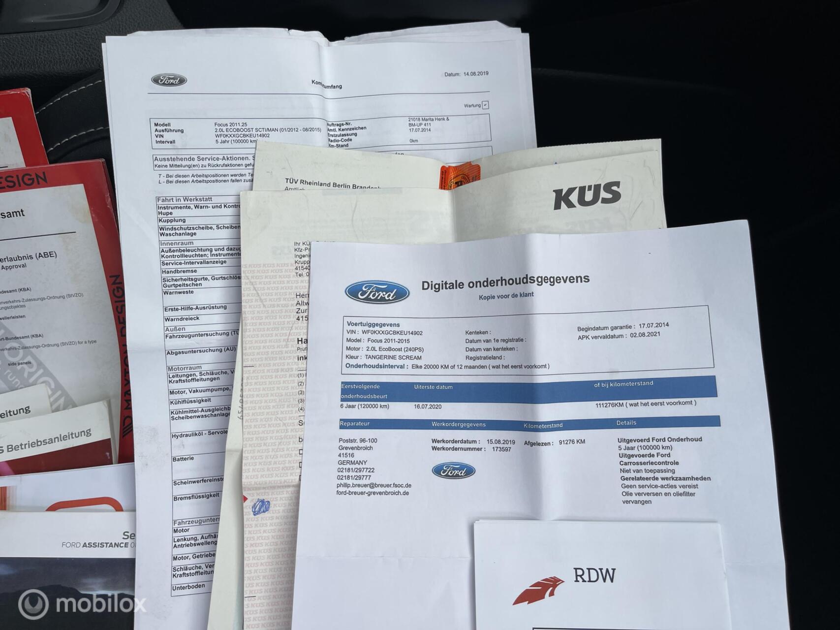 Foto van Ford Focus