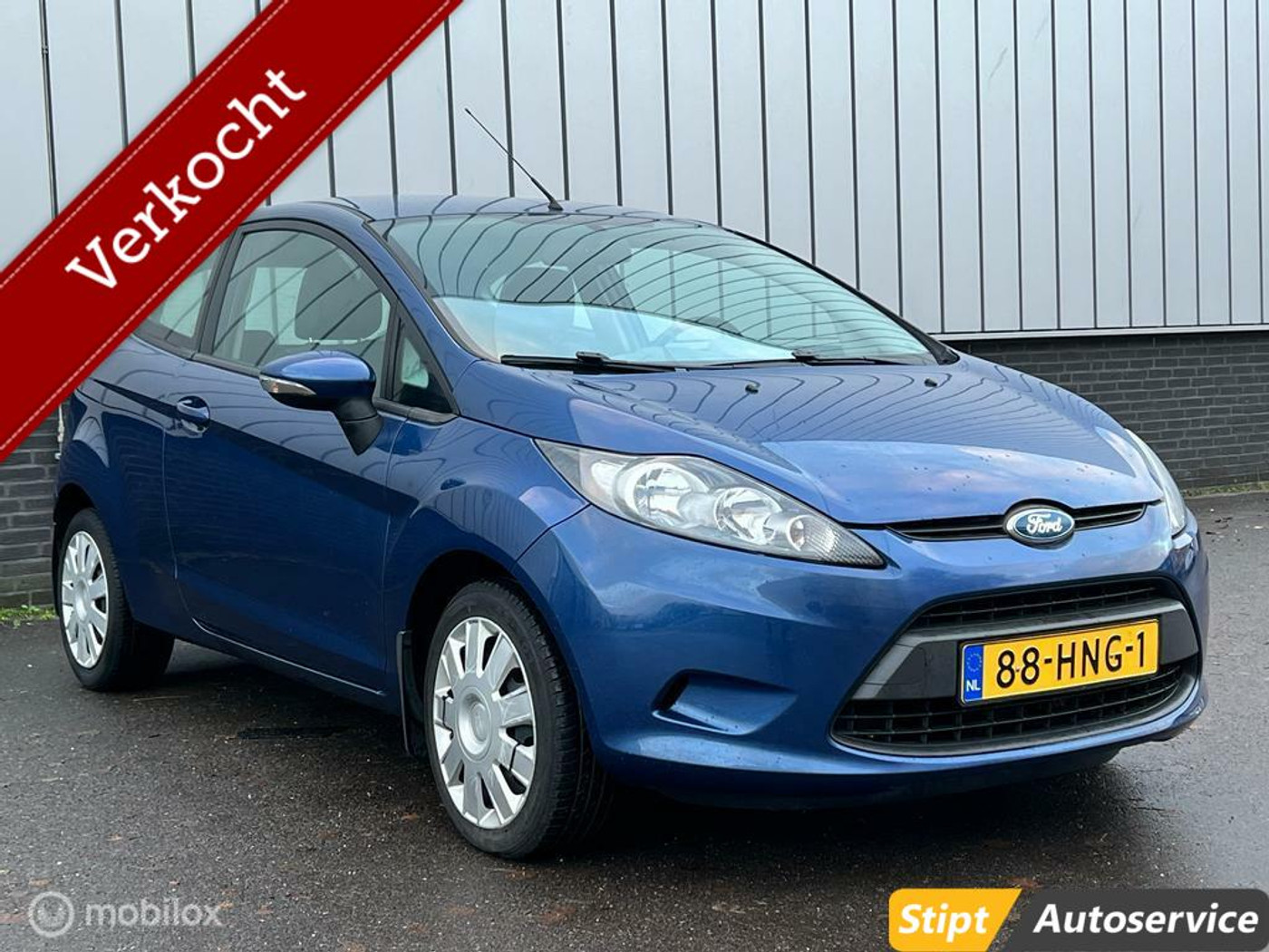 Ford Fiesta 1.4 AUTOMAAT/CRUISECONTROL/DEALERONDERHOUDEN/NAP 2009 - voorkant