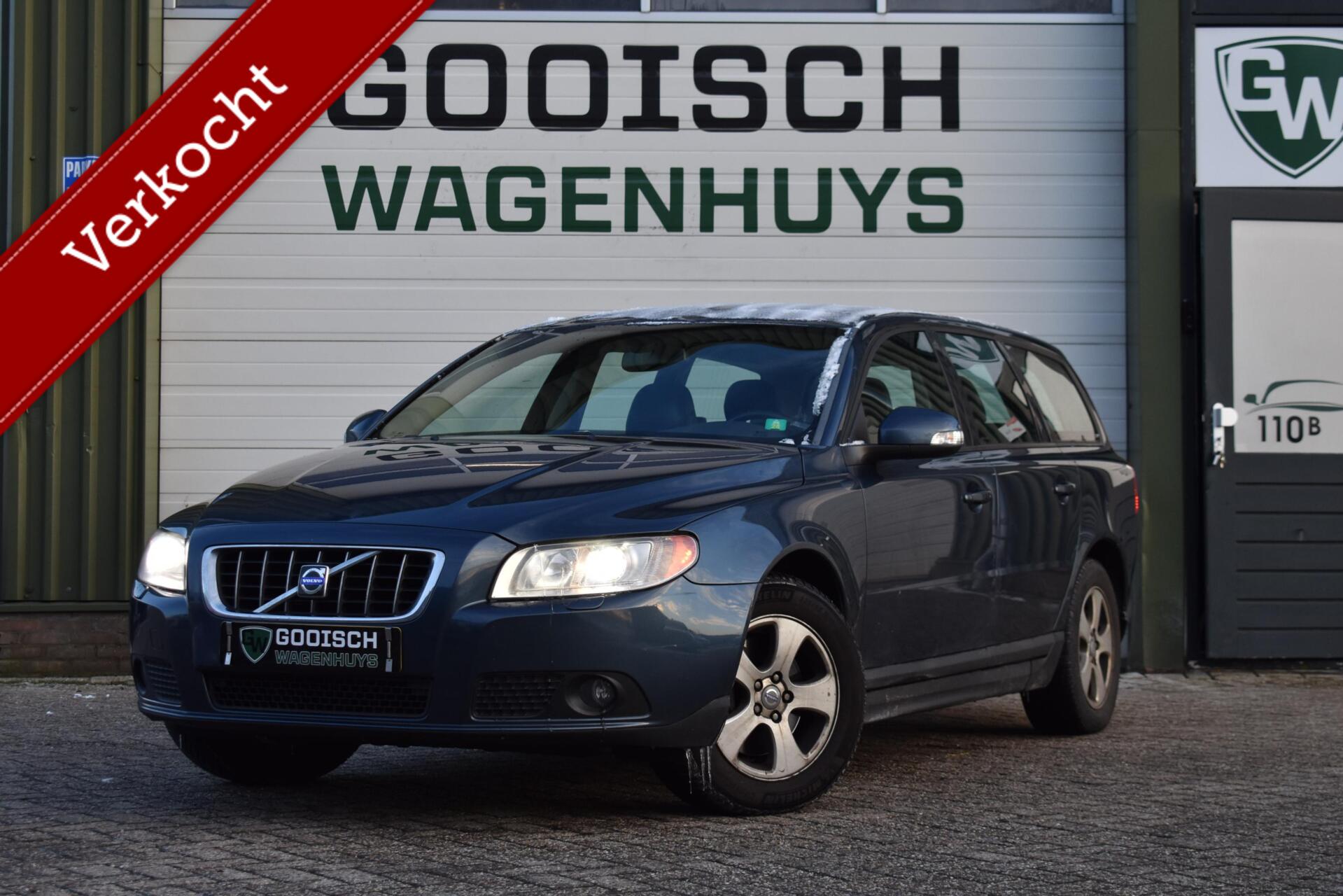 Volvo V70 2.5T AUT. 5-Cilinder | Leder | Xenon | Youngtimer | 2008 - voorkant