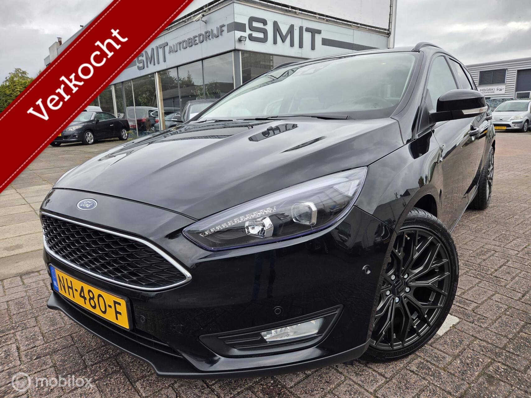 Ford Focus 1.0 First Edition Led/PDC/Trekhaak/NWStaat 2015 - voorkant