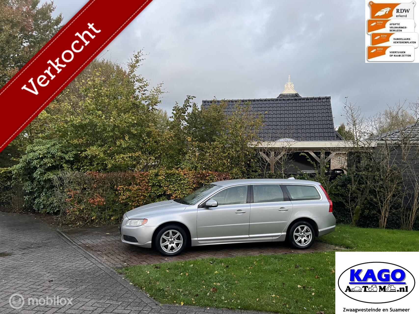 Volvo V70 3.2 AWD Momentum bj 2007 2007 - voorkant