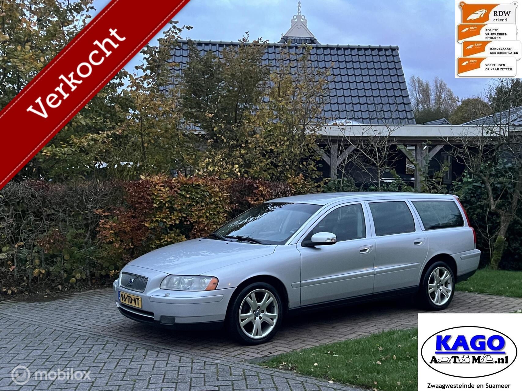 Volvo V70 2.4 Edition II Sport 2006 - voorkant
