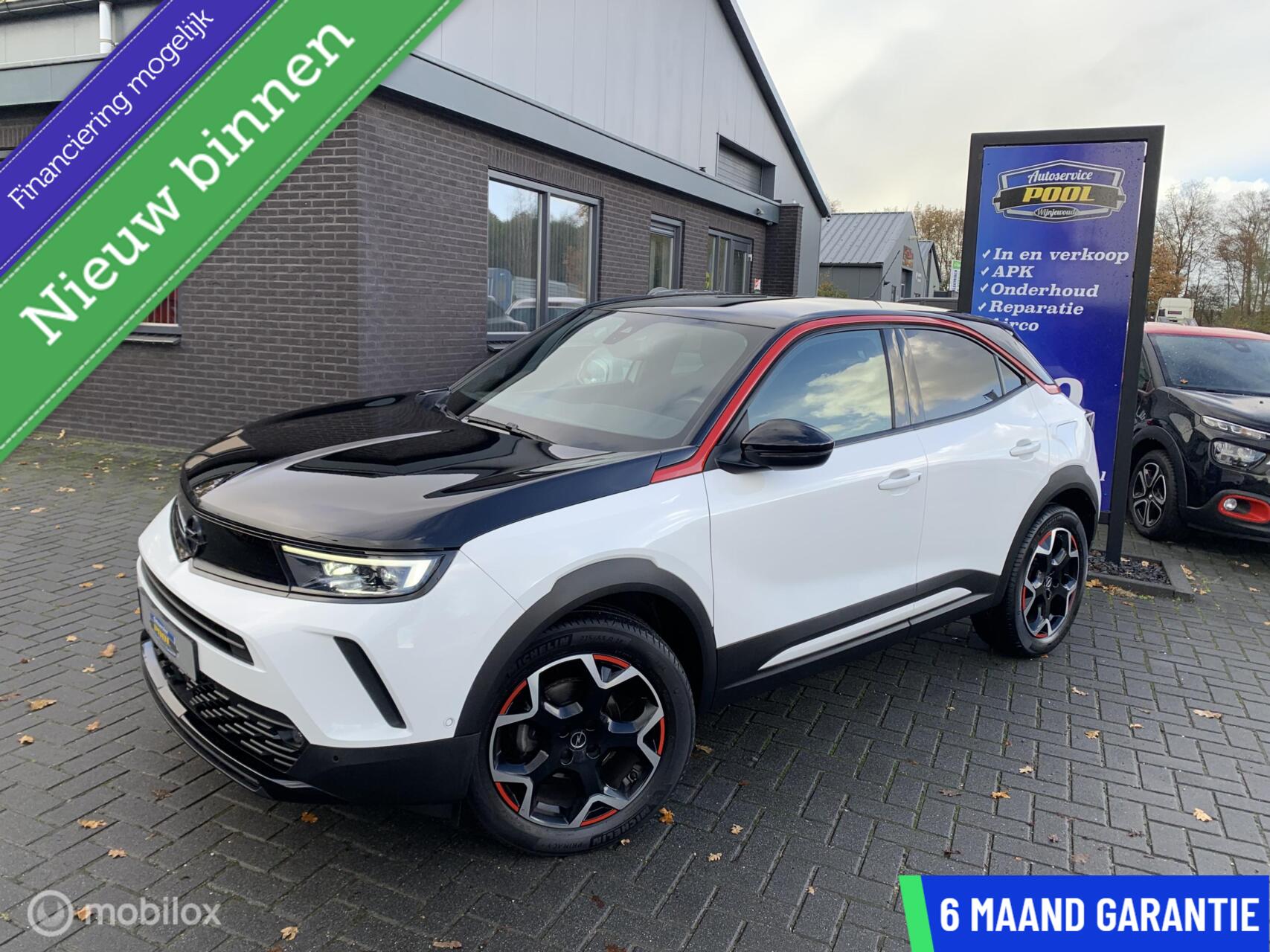 Opel Mokka 1.2 Turbo GS Line|Automaat|Leer|Cruise|Massage 2021 - voorkant