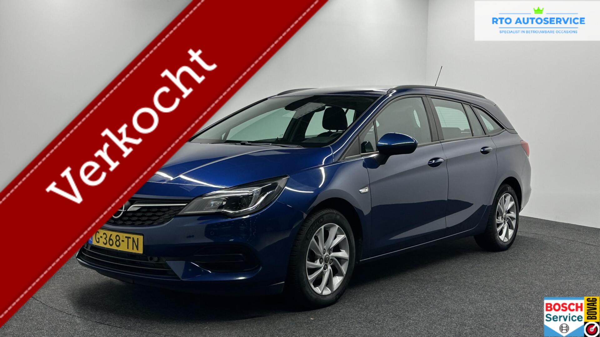 Opel Astra 1.2 Business Edition CARPLAY NAVI TREKHAAK ECC CRUISE. 2019 - voorkant