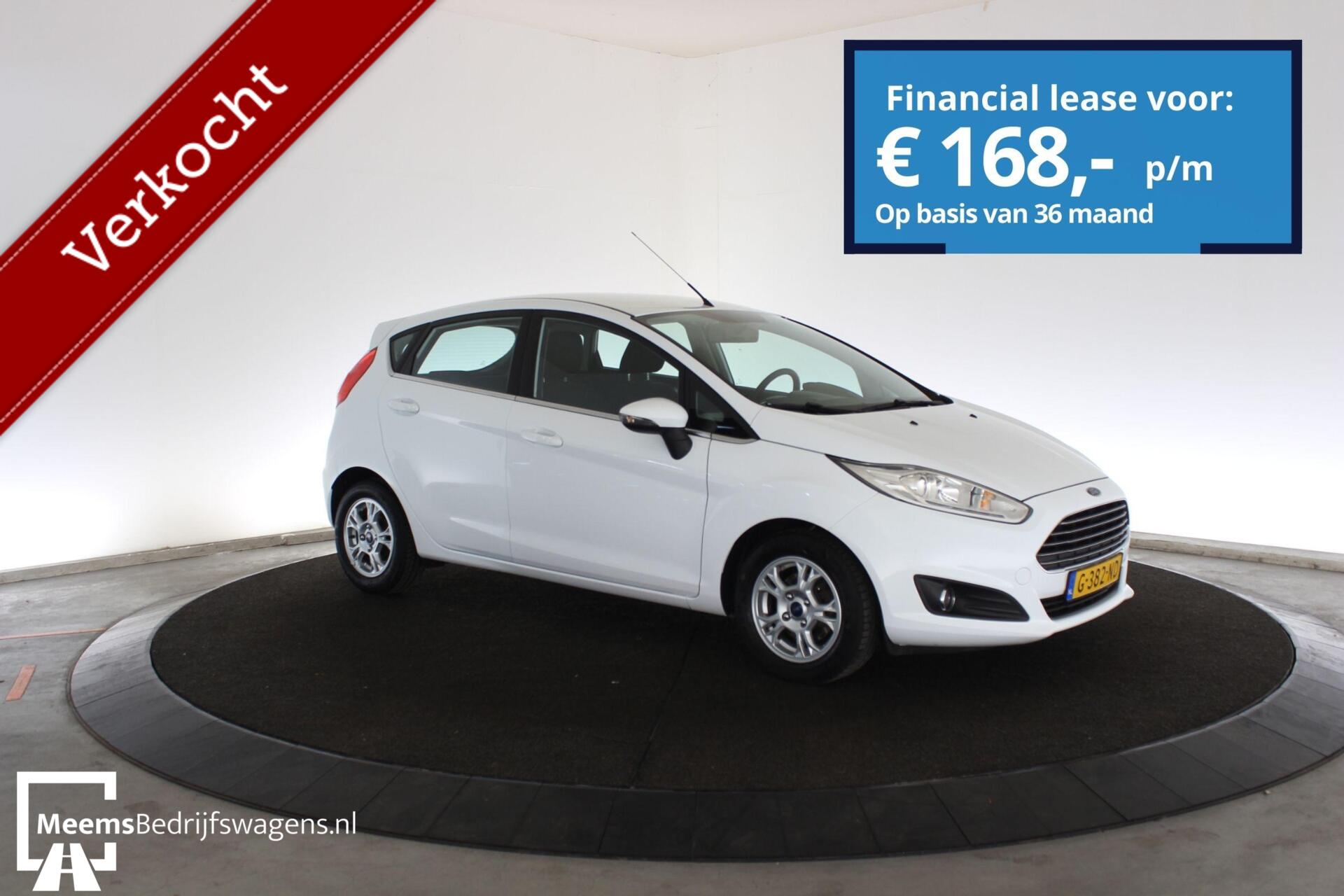 Ford Fiesta 1.6 TDCi Titanium- Airco Navi Telefoon Bluetooth 2013 - voorkant