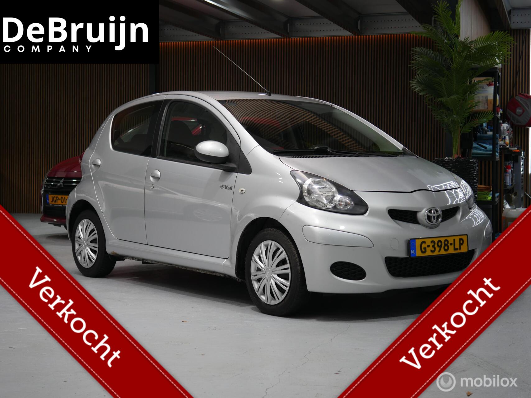 Toyota Toyota Aygo 1.0-12V Dynamic Blue 2009 - voorkant