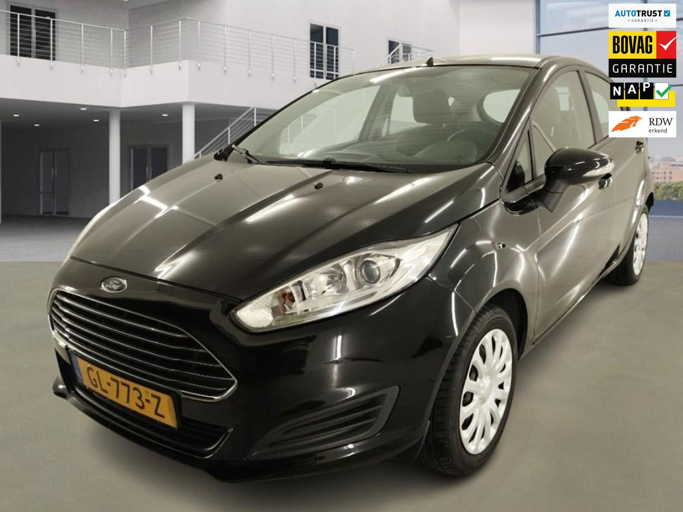 Ford Fiesta 1.0 Style 2e Eig. 44.400 km + NAP NL-auto 2015 - voorkant