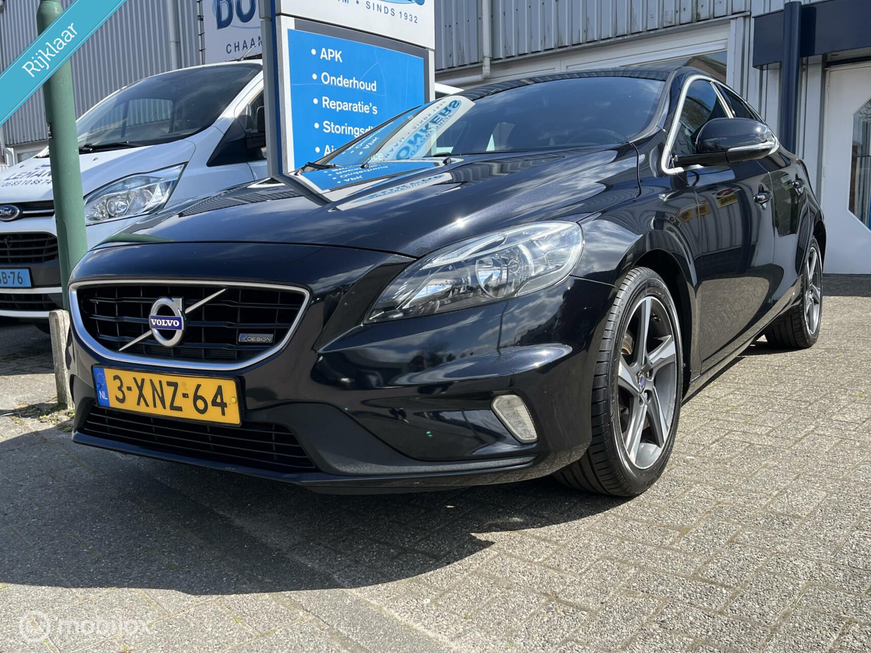 Volvo V40/trekhaak/ Leder/cruise/pdc 1.6 T2 R-Design 2014 - voorkant
