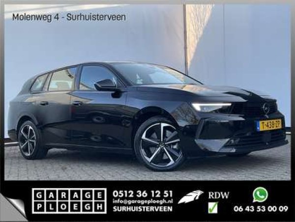 Opel Astra 1.6 Turbo Hybrid 2023 - voorkant