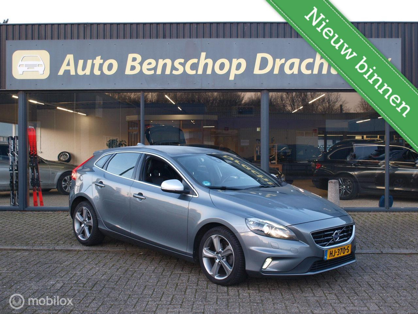 Volvo V40 2.0D 170pk R-Design PL 17Velg Xenon Alcantara Navi 2015 - voorkant