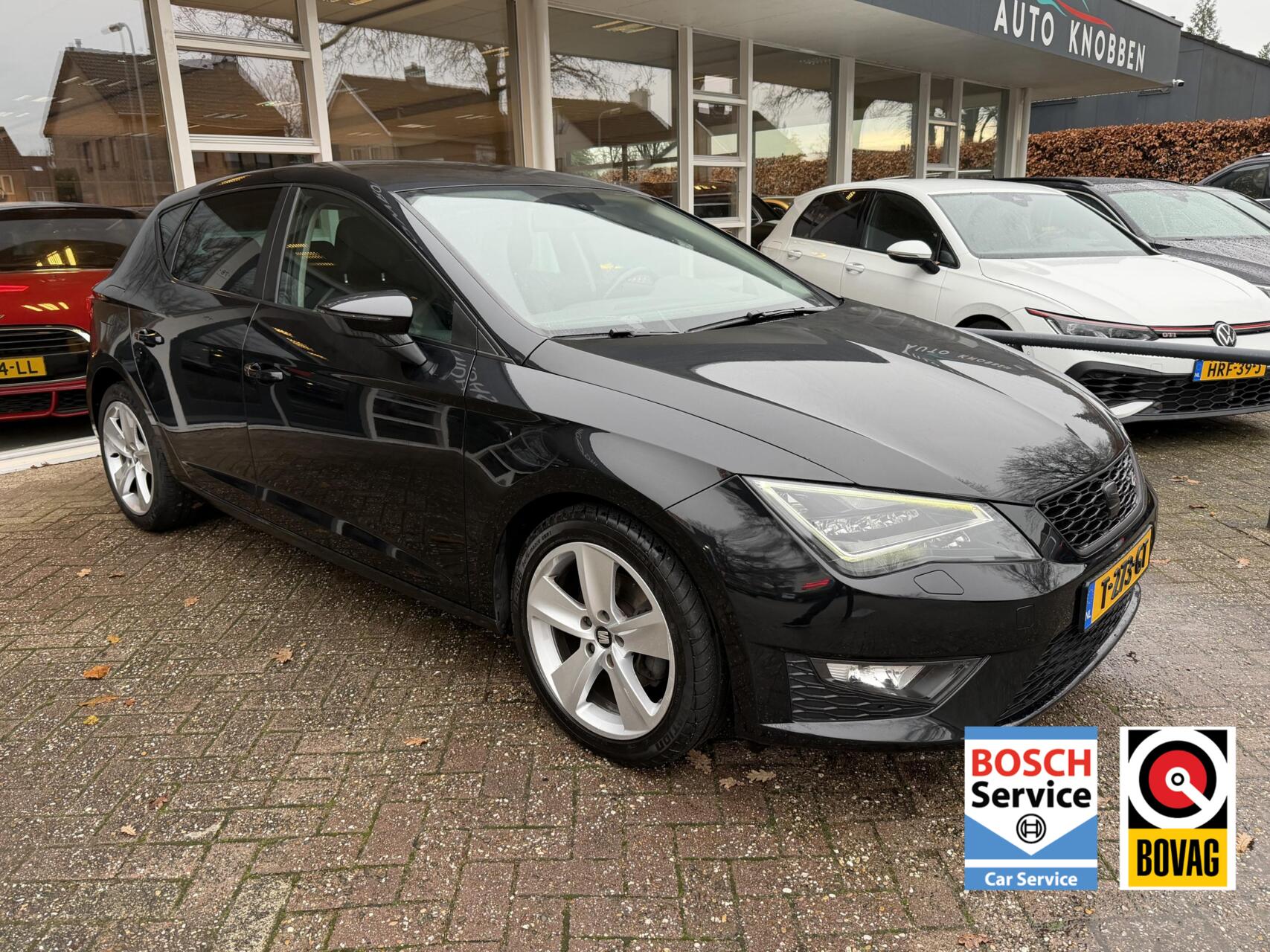 Seat Leon 1.4 TSI FR Led, Climat, Bluetooth, Stoelvw, LM.. 2014 - voorkant