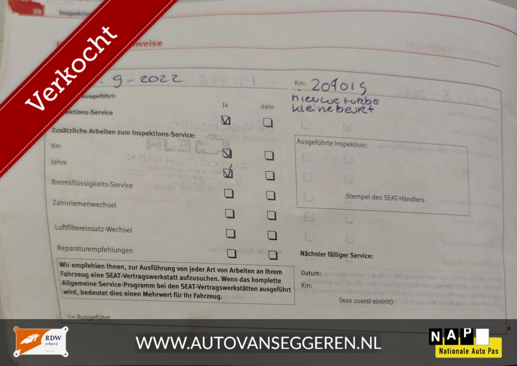 Foto van Seat Leon