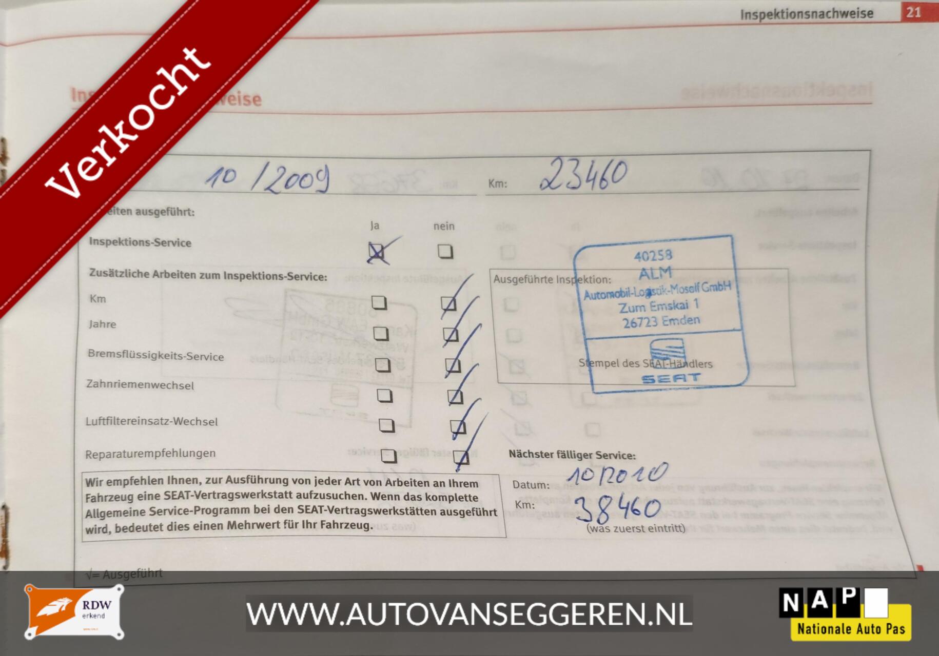 Foto van Seat Leon