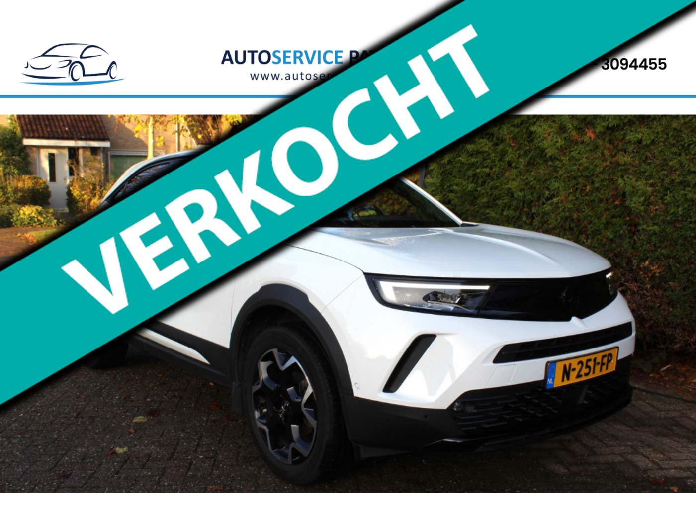 Opel Mokka 1.2 Turbo Ultimate 2021 - voorkant