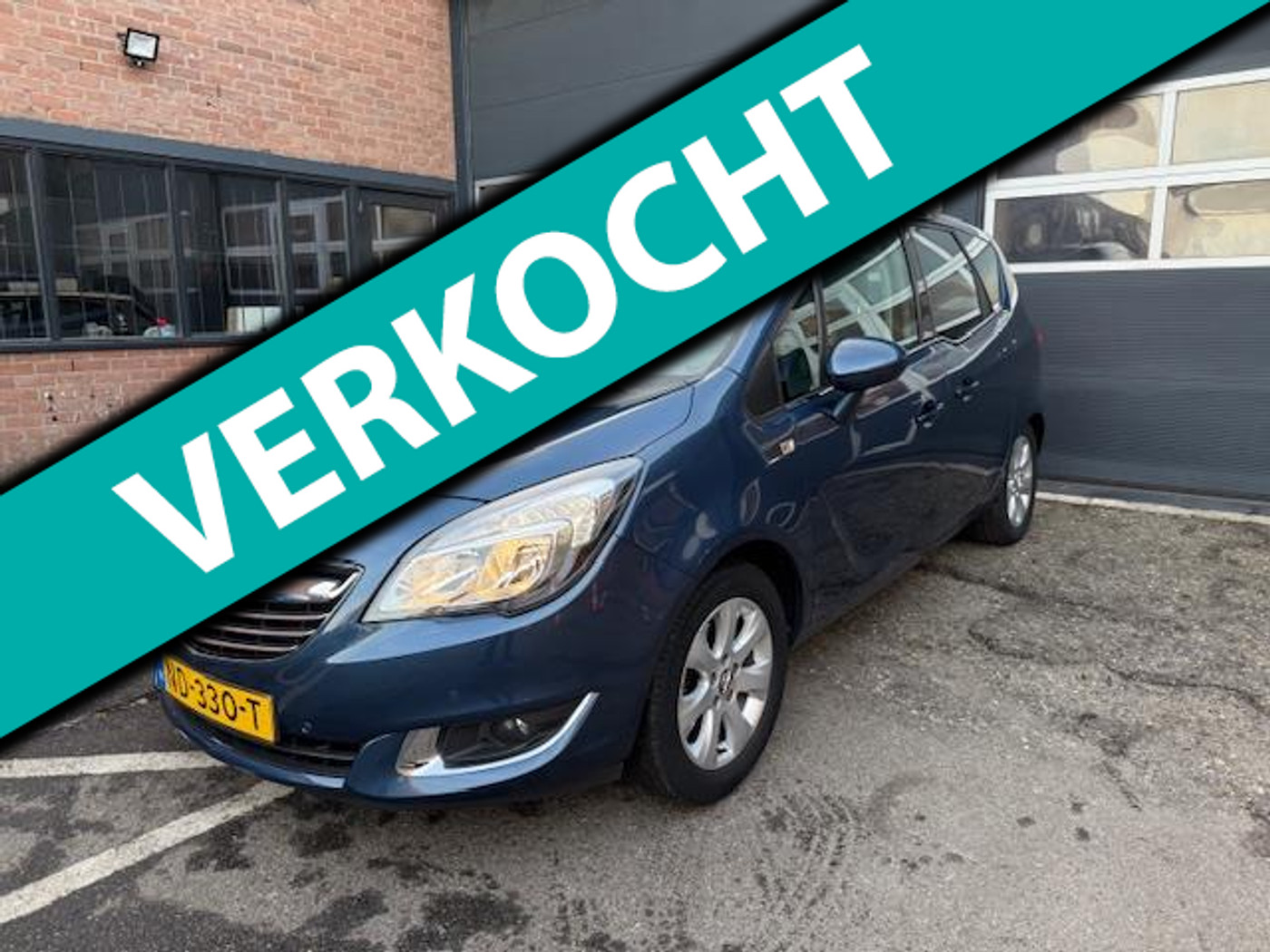 Opel Meriva 1.4 Turbo Blitz 2017 - voorkant