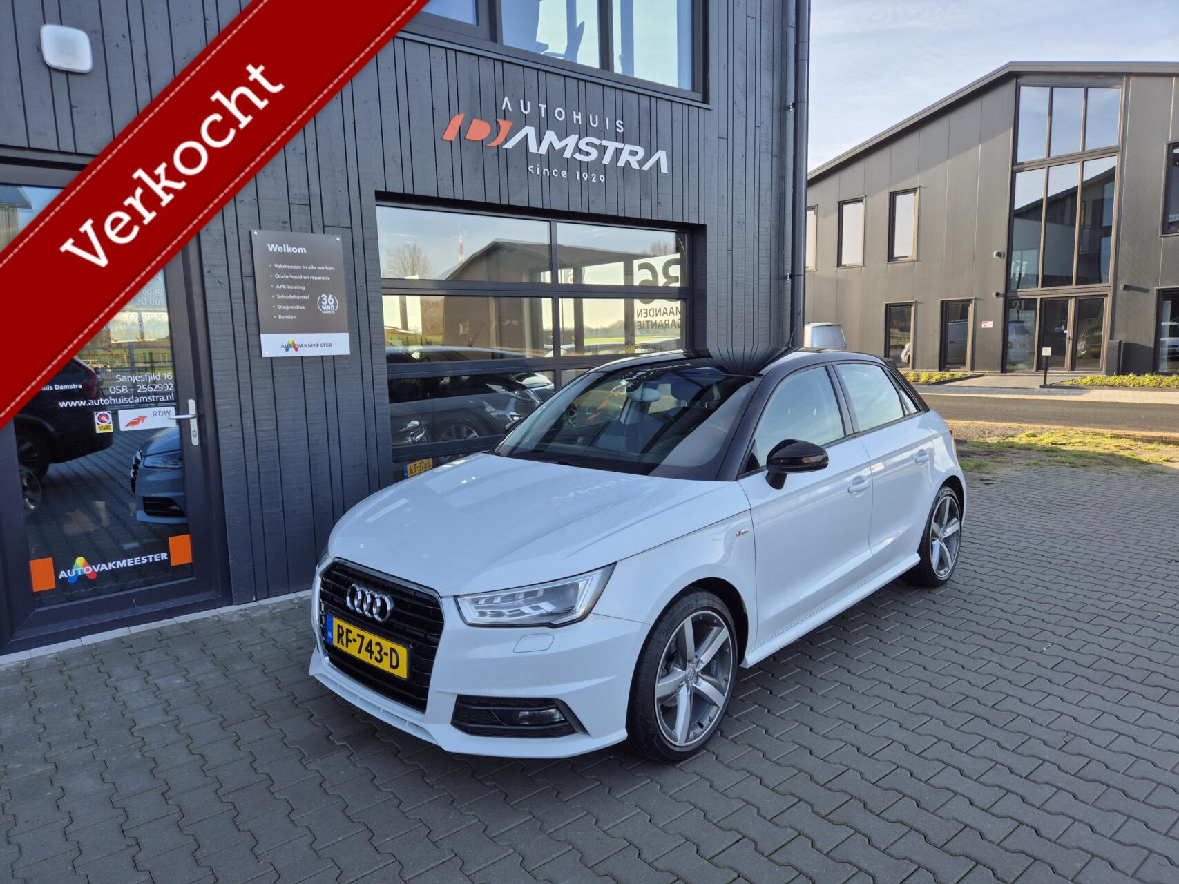 Audi A1 Sportback 1.0 TFSI Pro Line|Clima|Cruise|Navi|Stoelverwarming| 2016 - voorkant