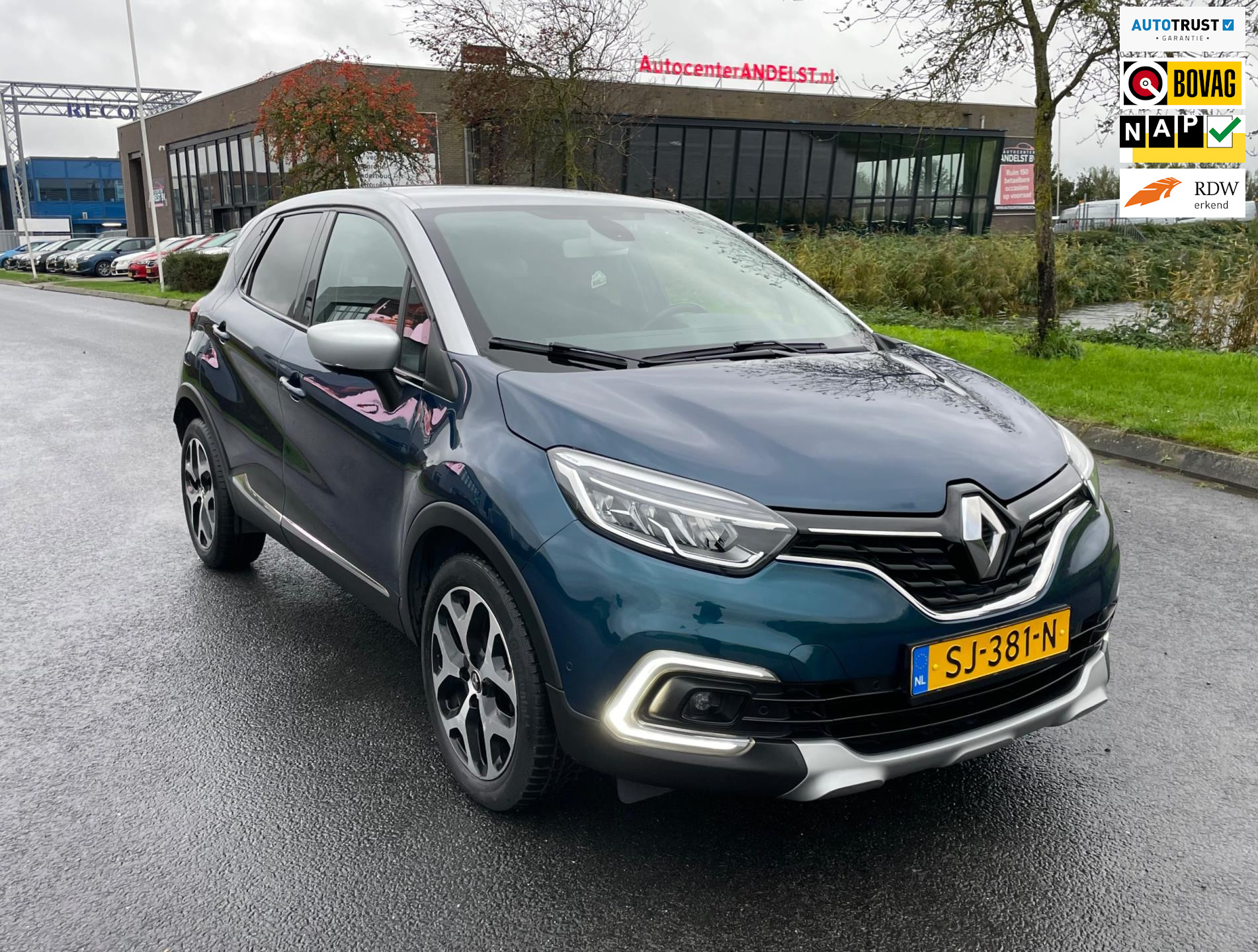 Renault Captur 1.2 TCe Intens, Aut, Cam, Cruise/Climate control, Navi, Pdc, Lmv, Keyless, Geen import, Nap, Mooie kmstand! 2018 - voorkant