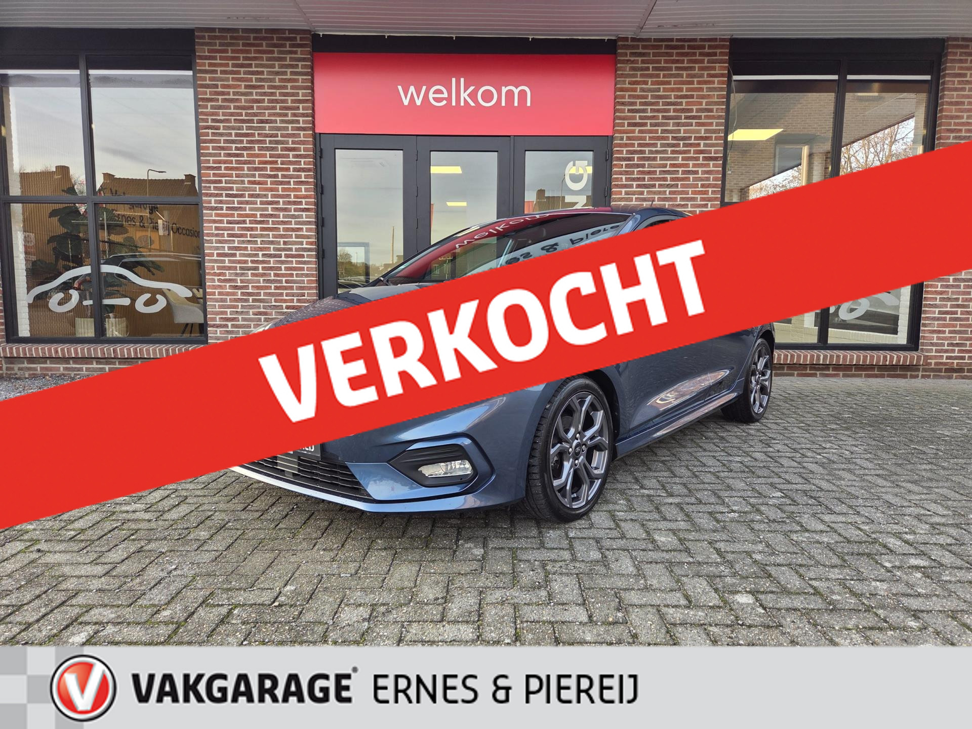 Ford Fiesta 1.0 EcoBoost ST-Line * Garantie mogelijk tot 25-04-2029 2019 - voorkant